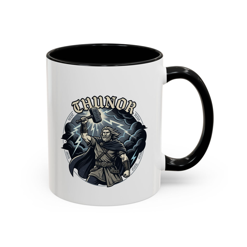 Thunor Coffee Mug — Anglo-Saxon God of Thunder Accent Mug | The Shield Wall