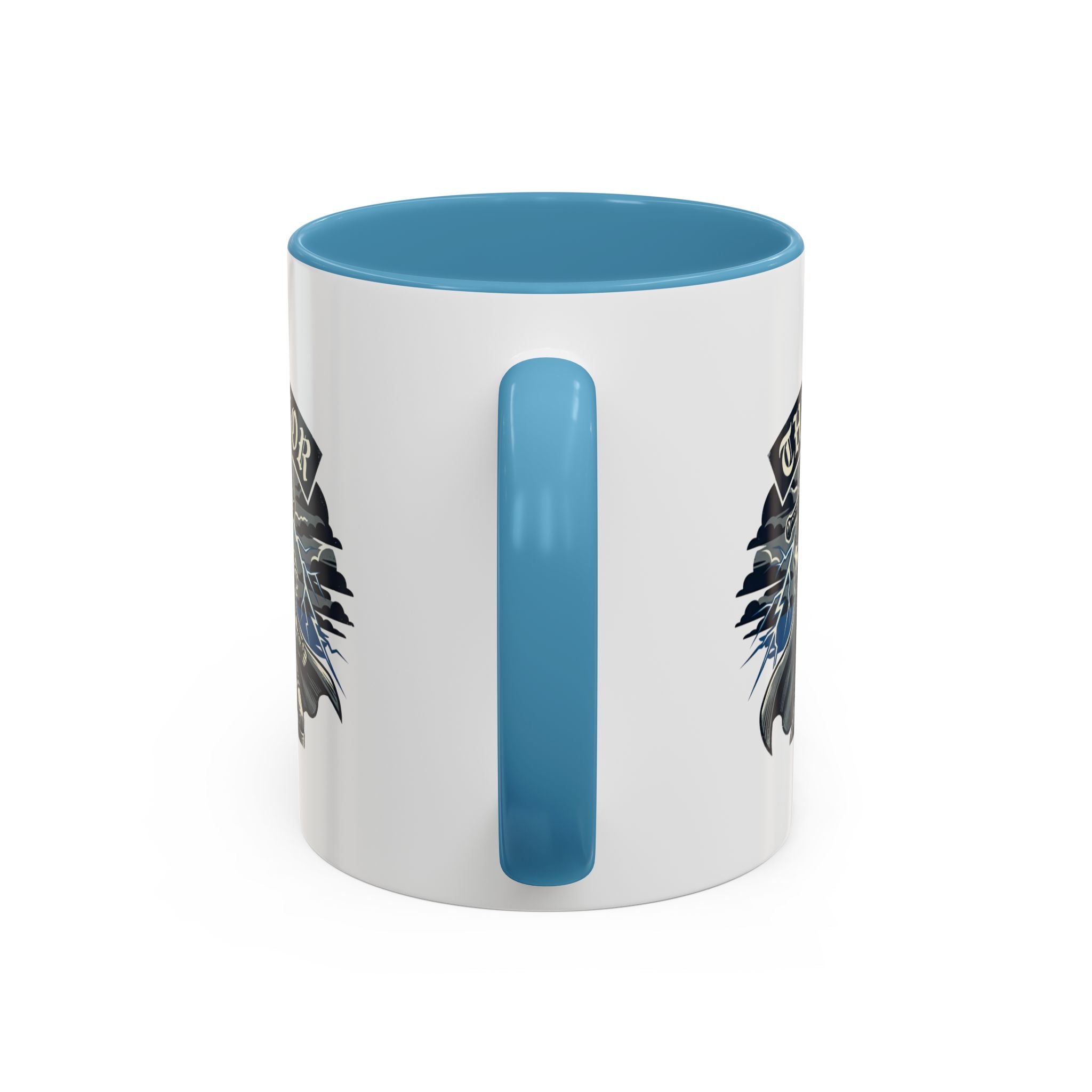 Thunor — Anglo-Saxon Thunder God 11oz Accent Mug | Norse History Gift