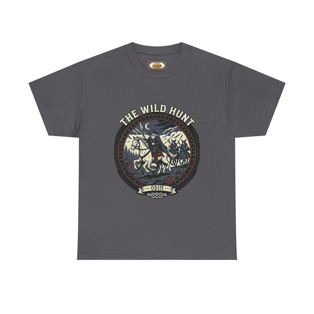 Wild Hunt T-Shirt — Odin & Sleipnir Norse Mythology Tee | Heritage Clothing