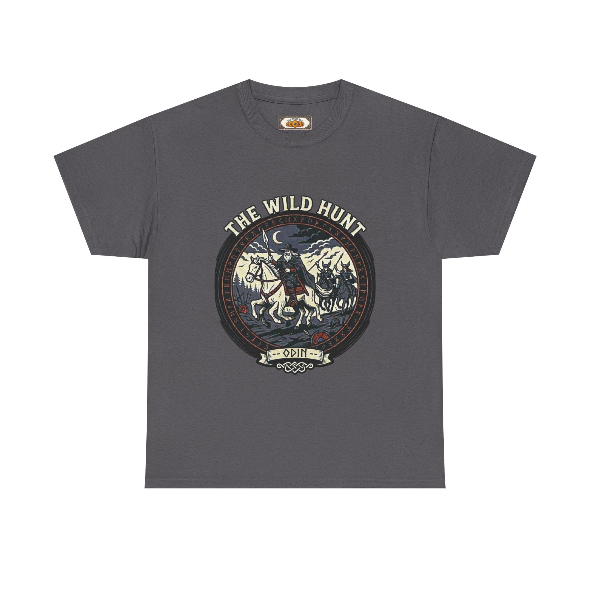 Wild Hunt T-Shirt | Unisex Odin & Sleipnir Norse Mythology Tee