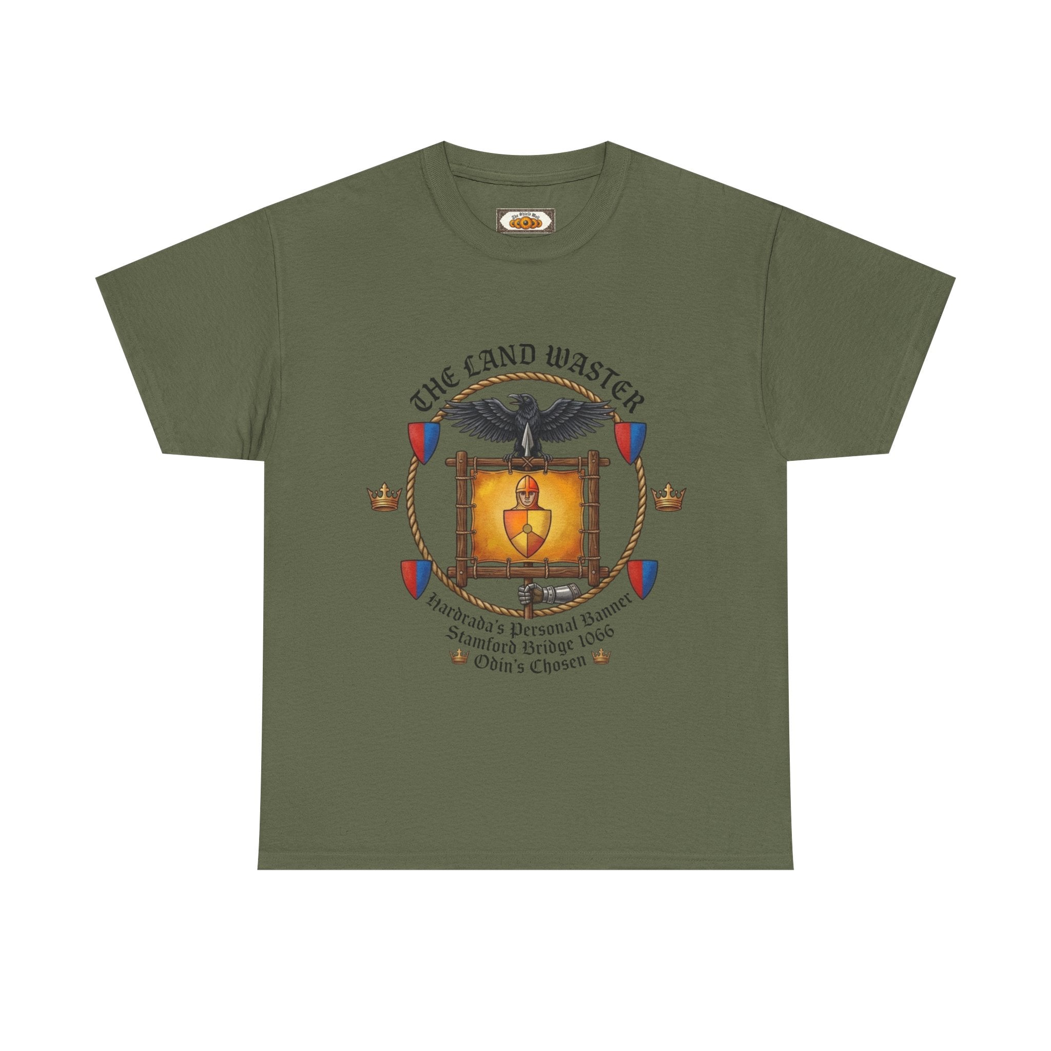 Harald Hardrada 'The Land Waster' T-Shirt | Unisex Viking Tee | Stamford Bridge 1066