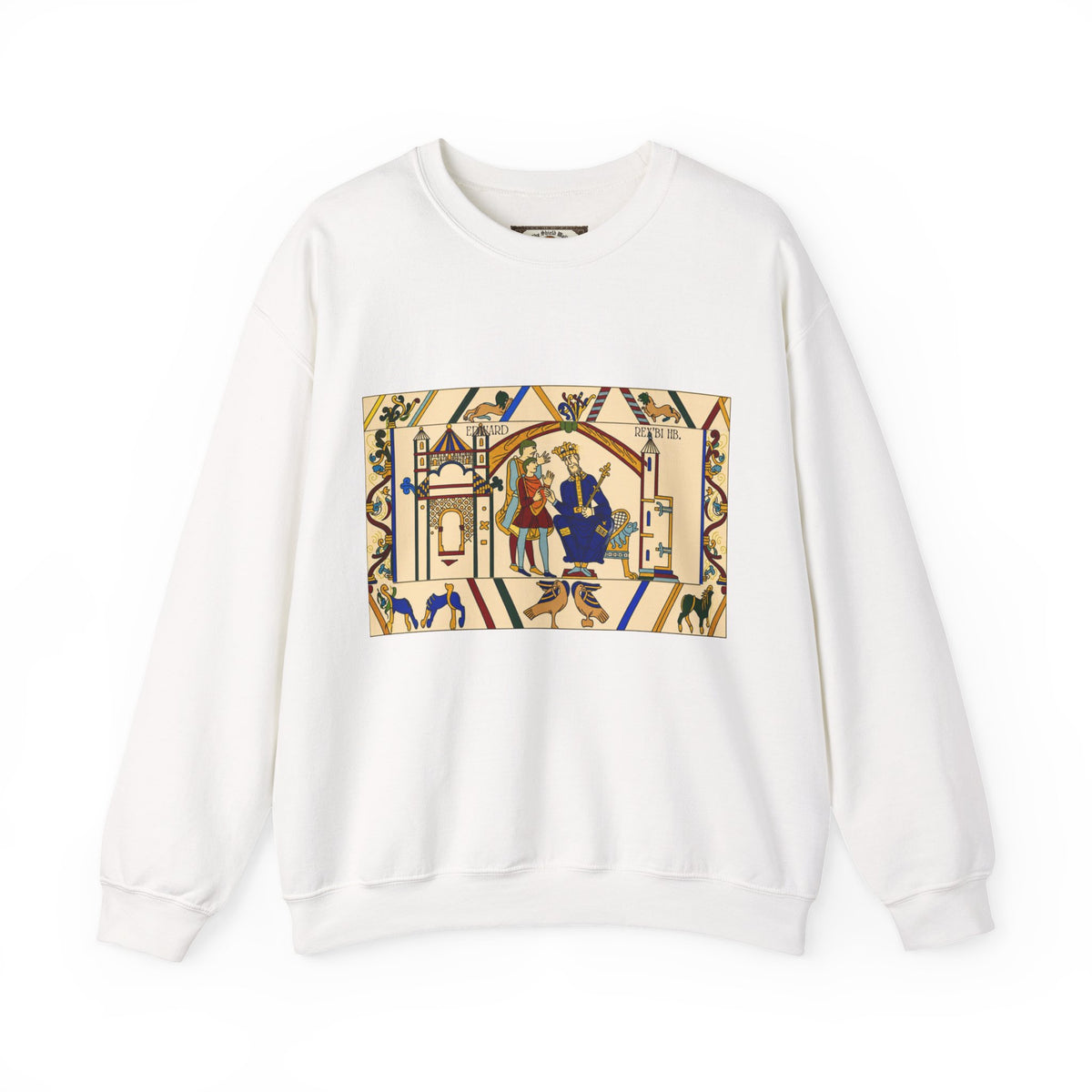 King Edward the Confessor — Bayeux Tapestry Heritage Sweatshirt | Heritage Clothing