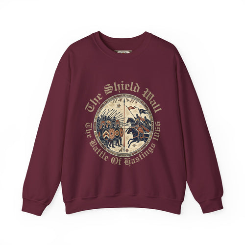 Battle of Hastings 1066 Unisex Adult Sweatshirt – Shield Wall Saxon & Norman Design