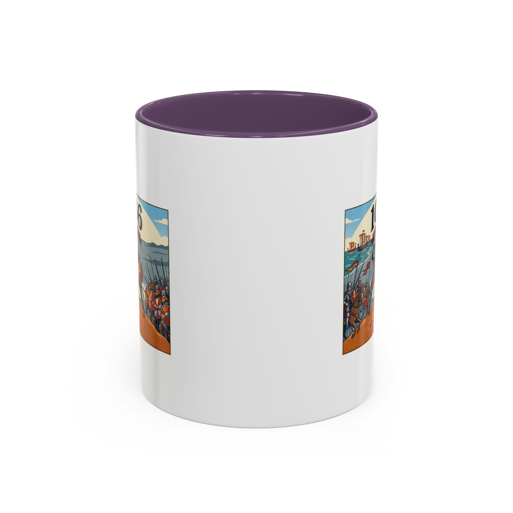 1066 Battle Coffee Mug — Medieval Norman Conquest Design — End of an Era — 11oz