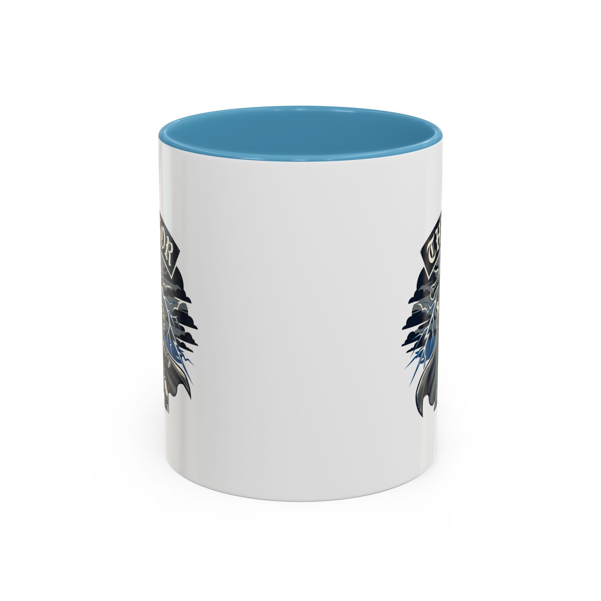 Thunor — Anglo-Saxon Thunder God 11oz Accent Mug | Norse History Gift