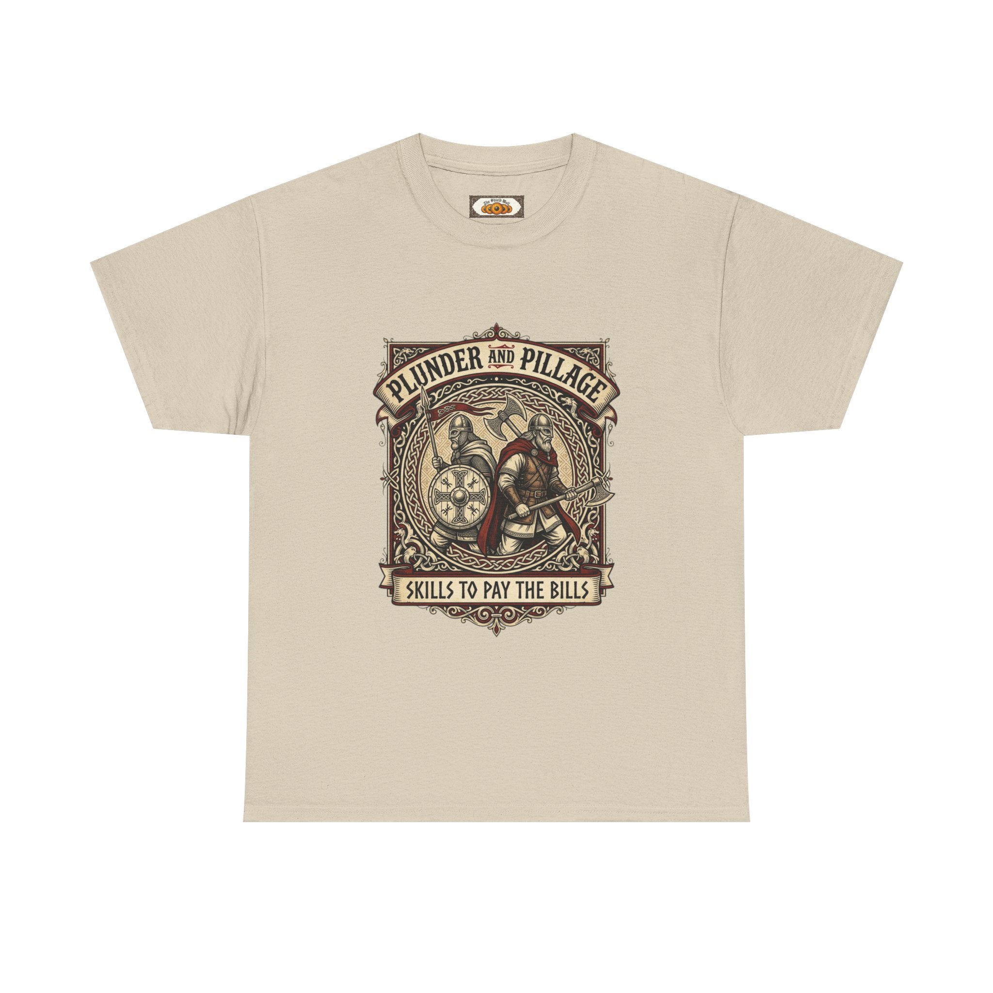 Viking Raiders T-Shirt | Pillage & Plunder Skills To Pay The Bills | Unisex Adult