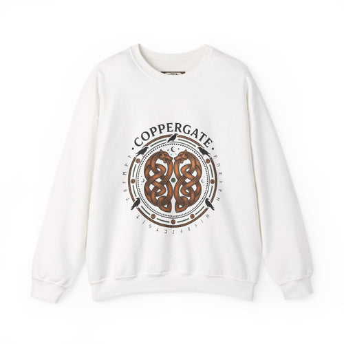 Coppergate Knotwork Sweatshirt | Unisex Anglo-Saxon Heritage Crewneck