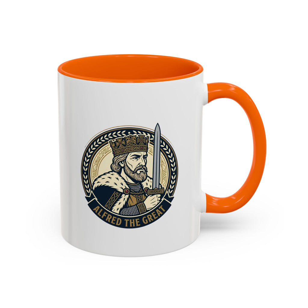 Alfred the Great Coffee Mug — Viking Heritage Anglo-Saxon Gift