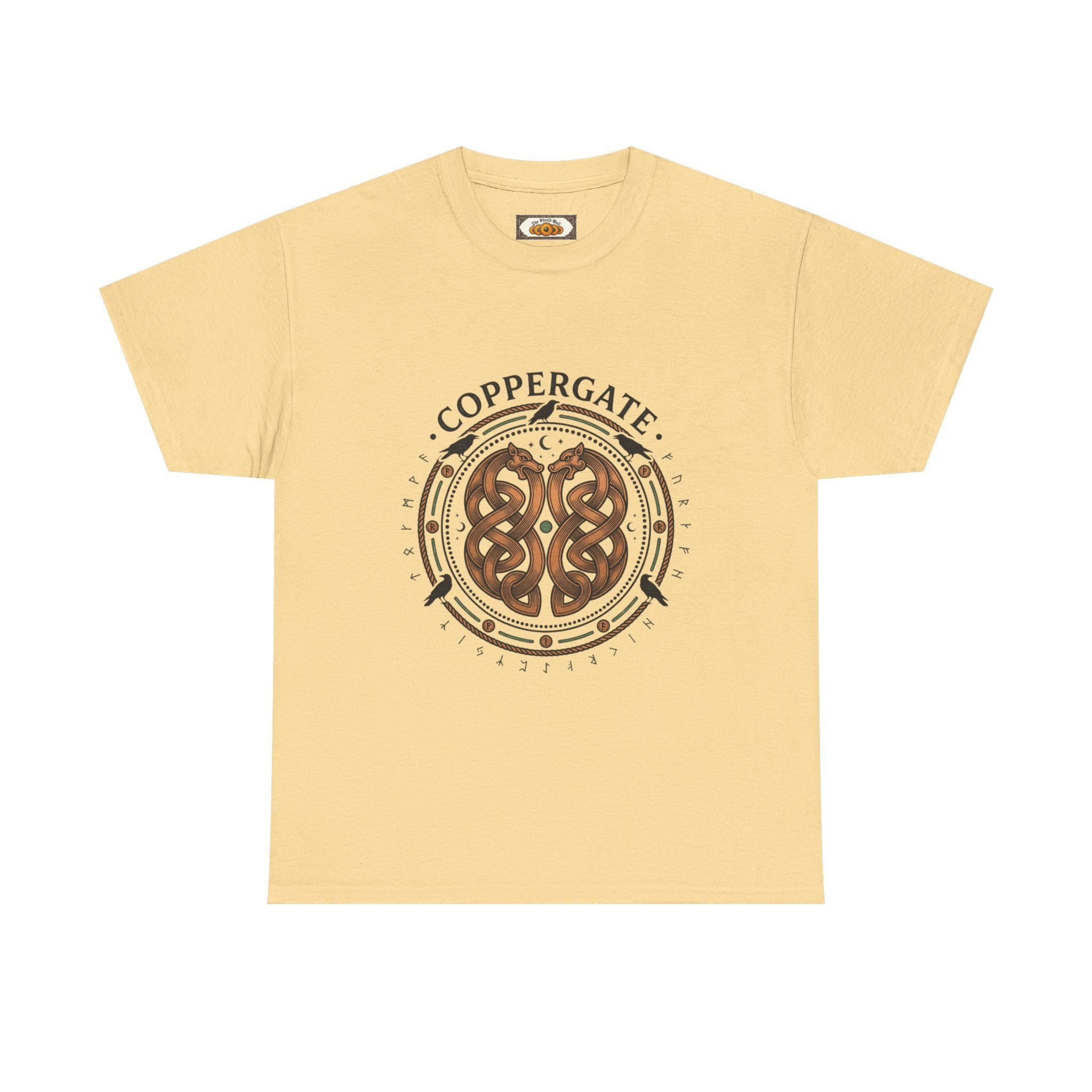 Coppergate Knotwork T-Shirt | Unisex Anglo-Saxon Heritage Tee