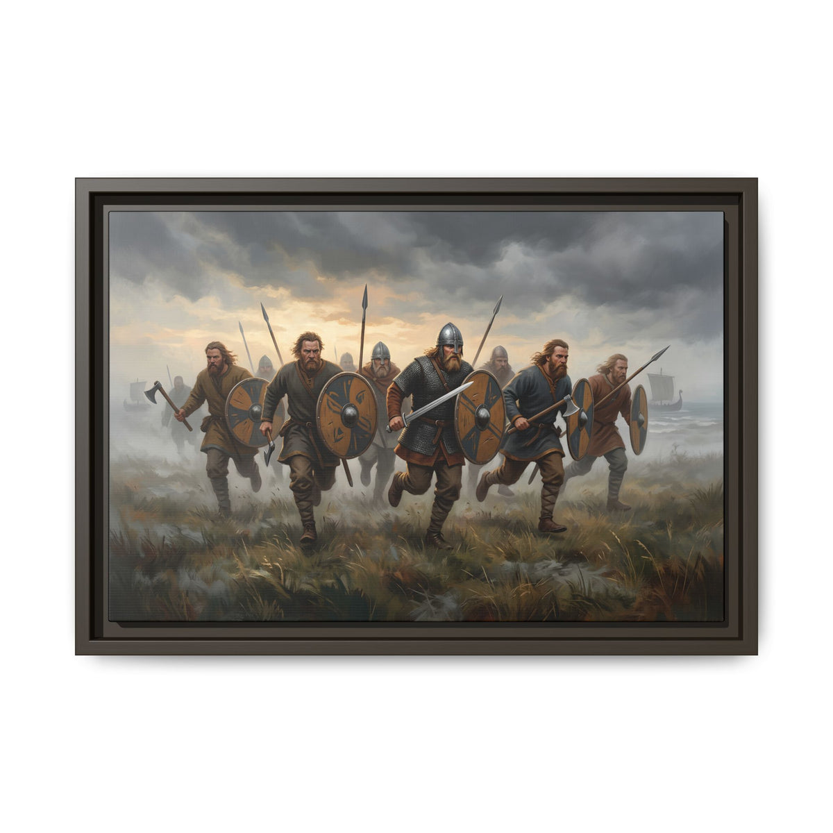 The Great Heathen Army — Fury from the North | Framed Canvas Print