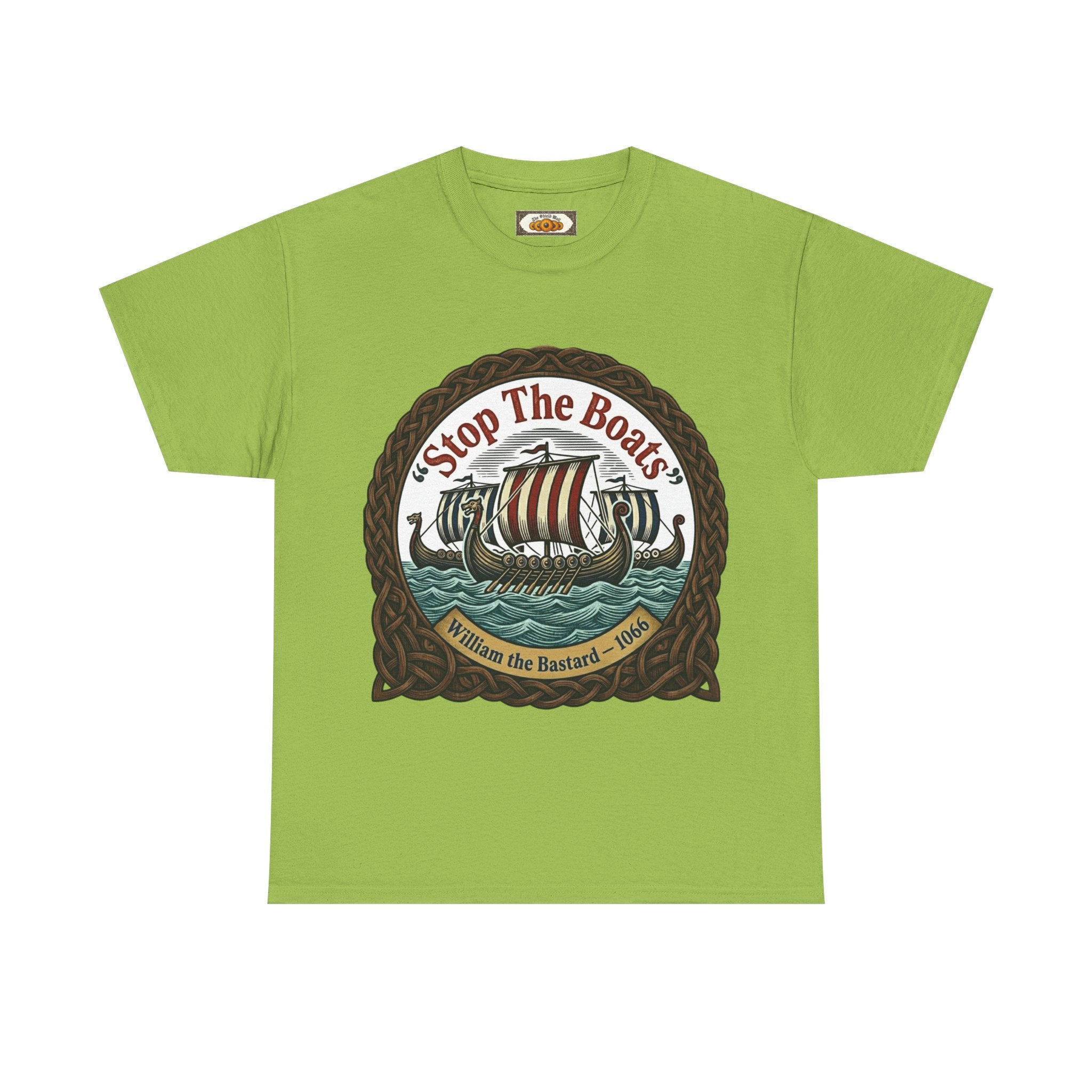 Stop the Boats T-Shirt | Unisex Adults | Norman Conquest 1066 History Tee