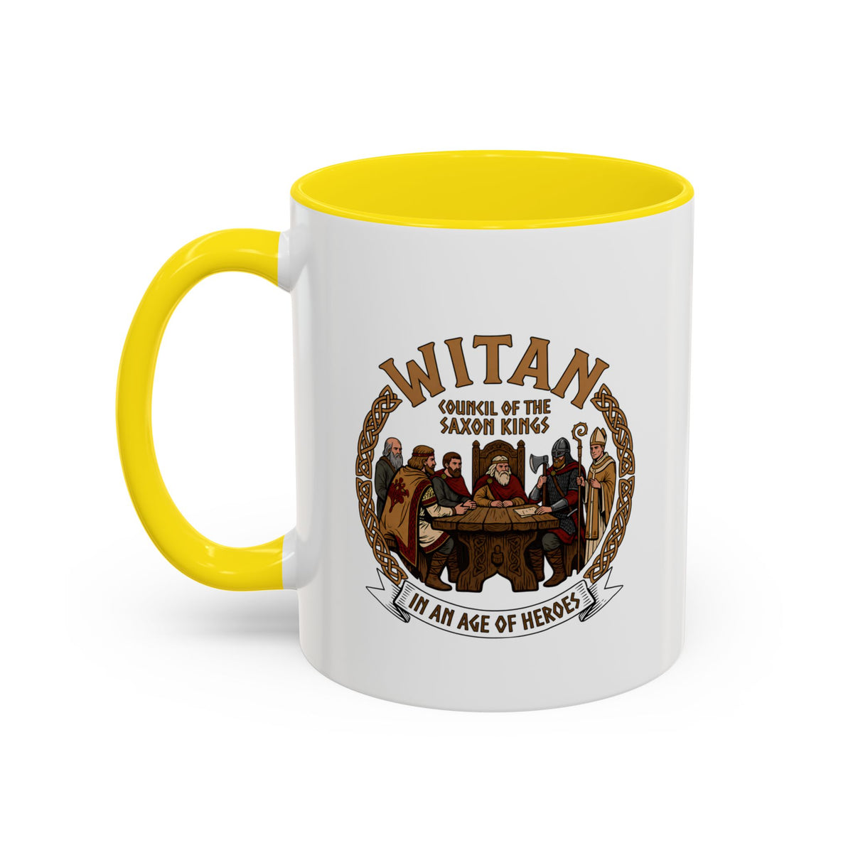 Witan Council Accent Mug — Council of the Saxon Kings | In an Age of Heroes | Heritage Gift