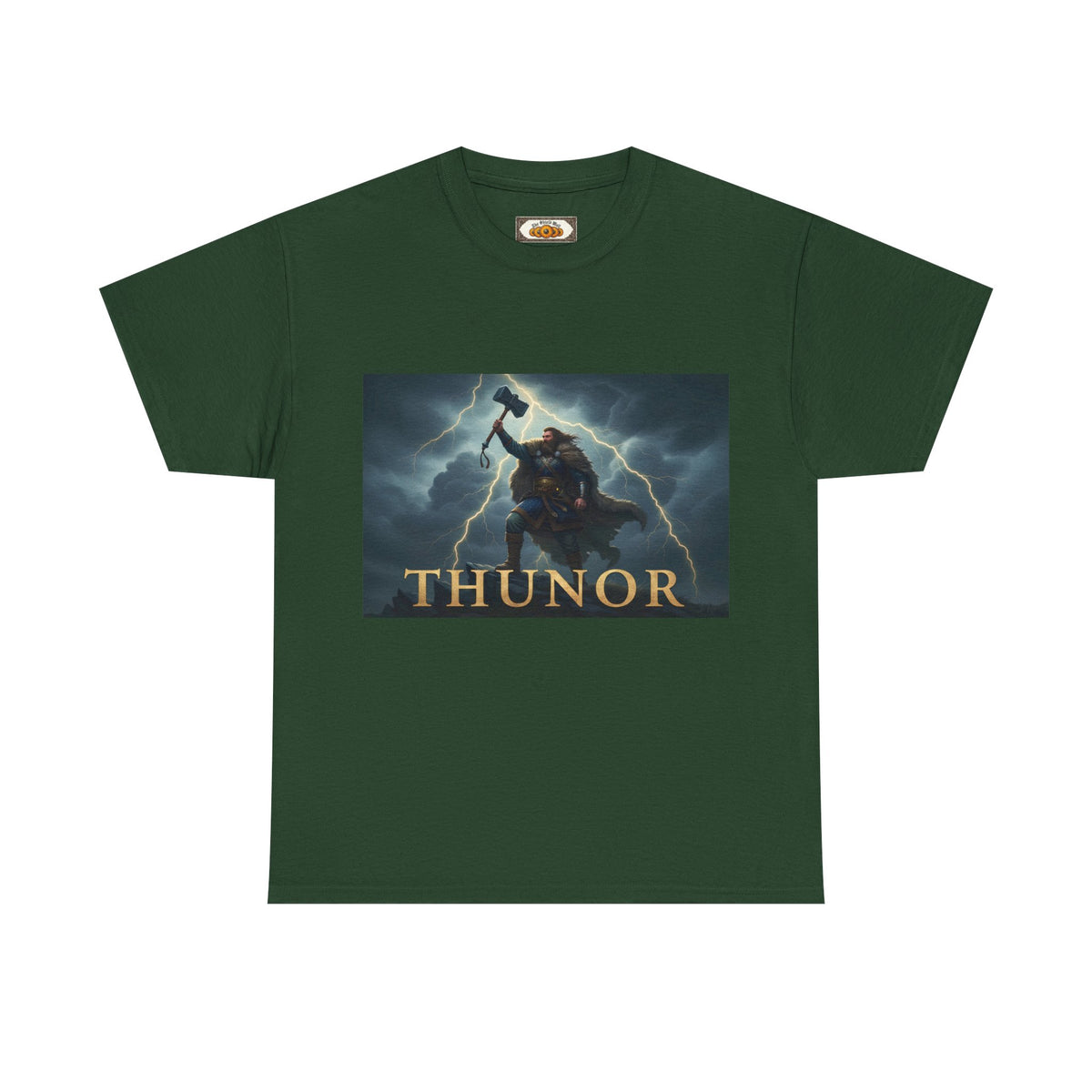 The Thunderer T-Shirt — Thunor Anglo-Saxon God of Thunder | Heritage Clothing