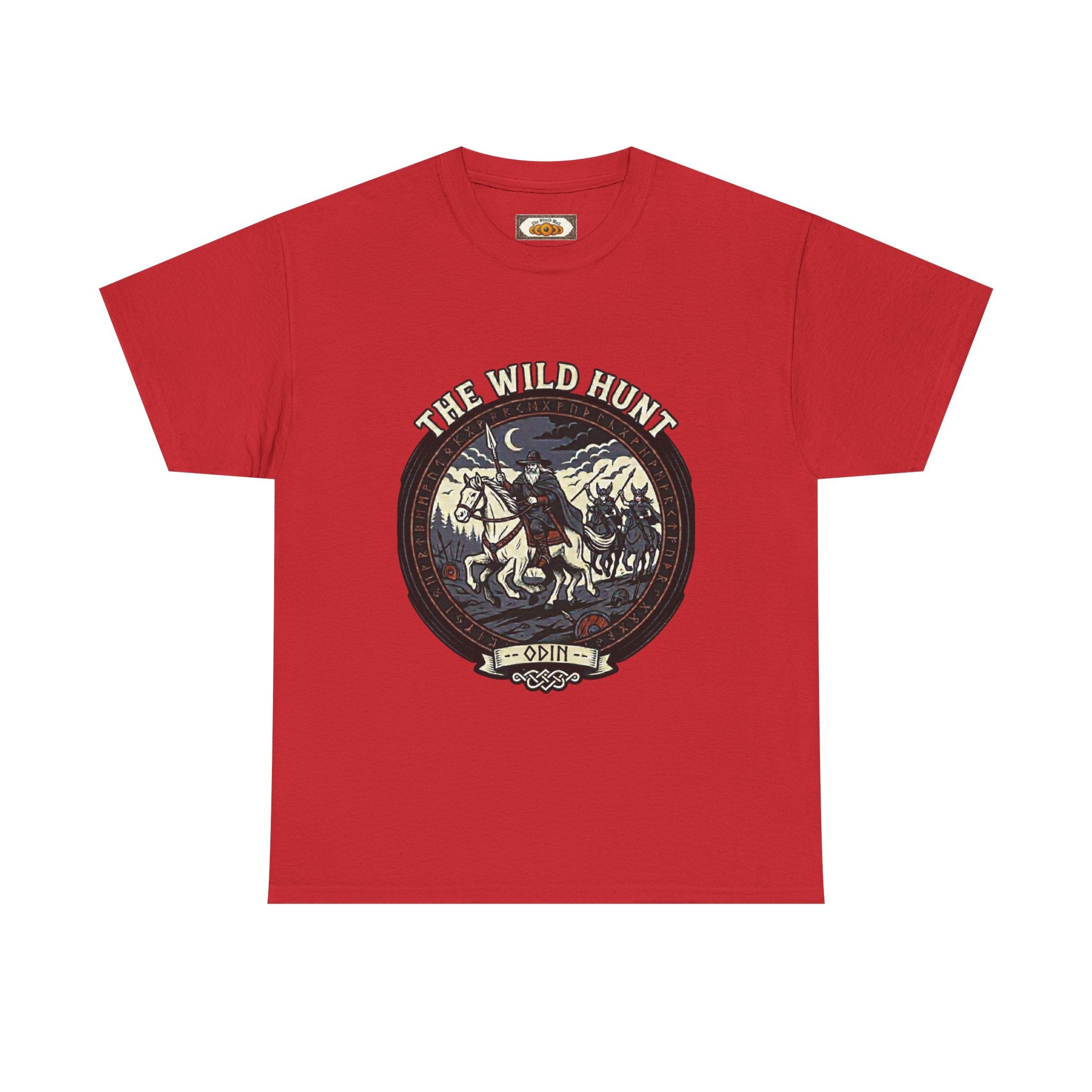Wild Hunt T-Shirt | Unisex Odin & Sleipnir Norse Mythology Tee
