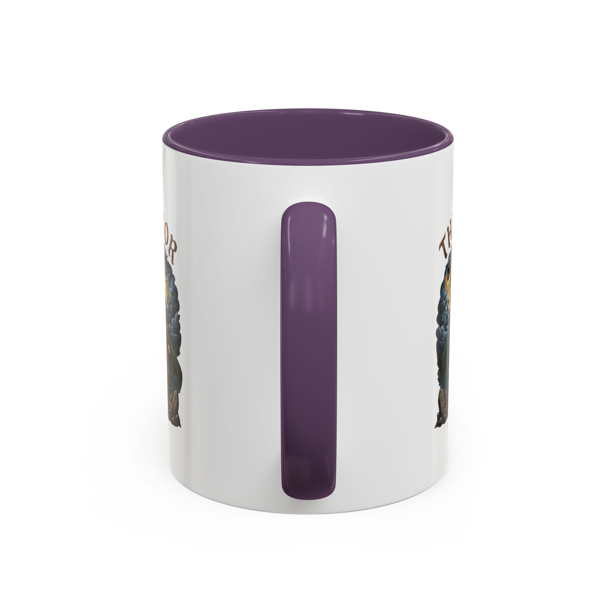 Thunor Hammer Coffee Mug — Anglo-Saxon God of Thunder | 11oz Accent Mug