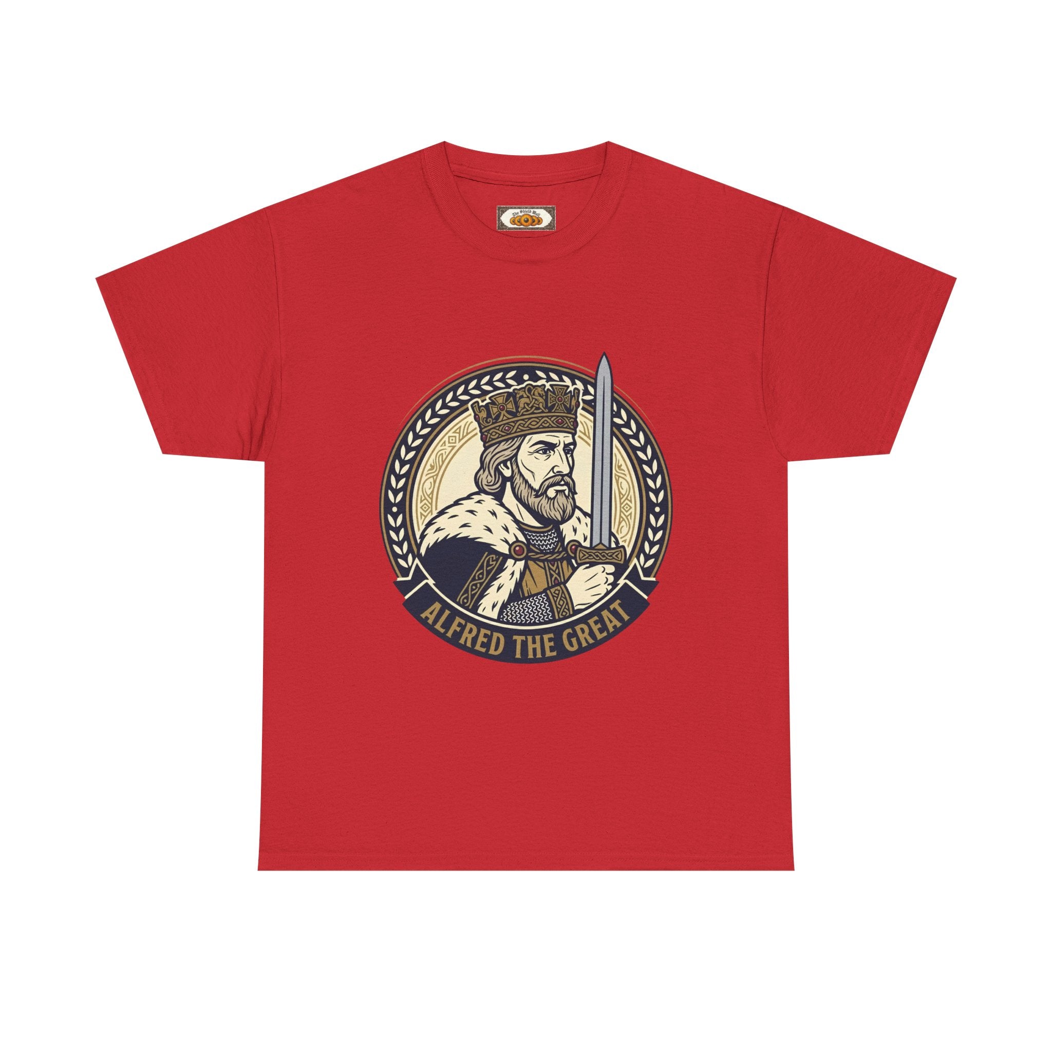 Alfred the Great Unisex T-Shirt | Anglo-Saxon Heritage Tee for Adults | The Shield Wall