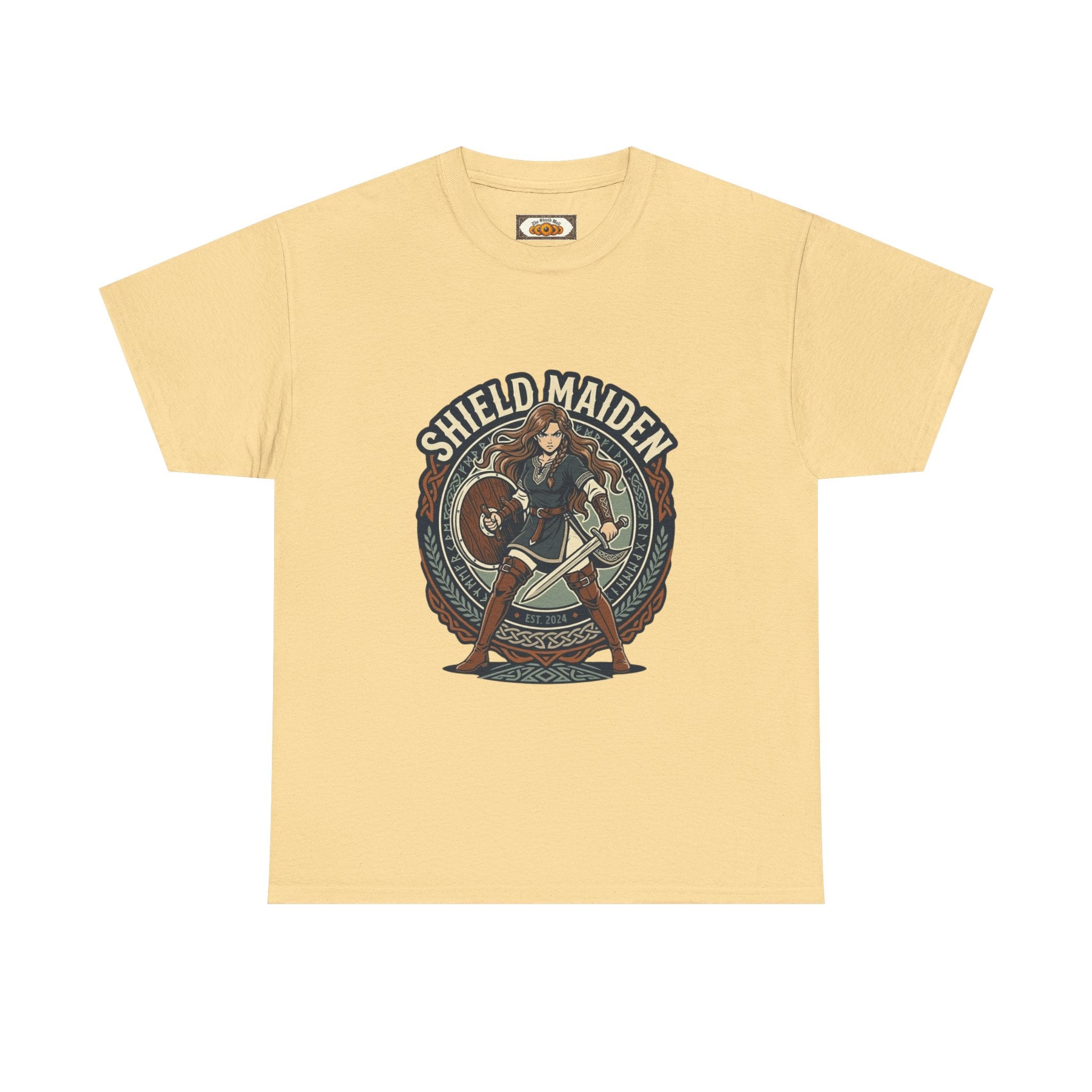 Shield Maiden T-Shirt | Unisex Viking Warrior Tee | Norse Heritage Apparel