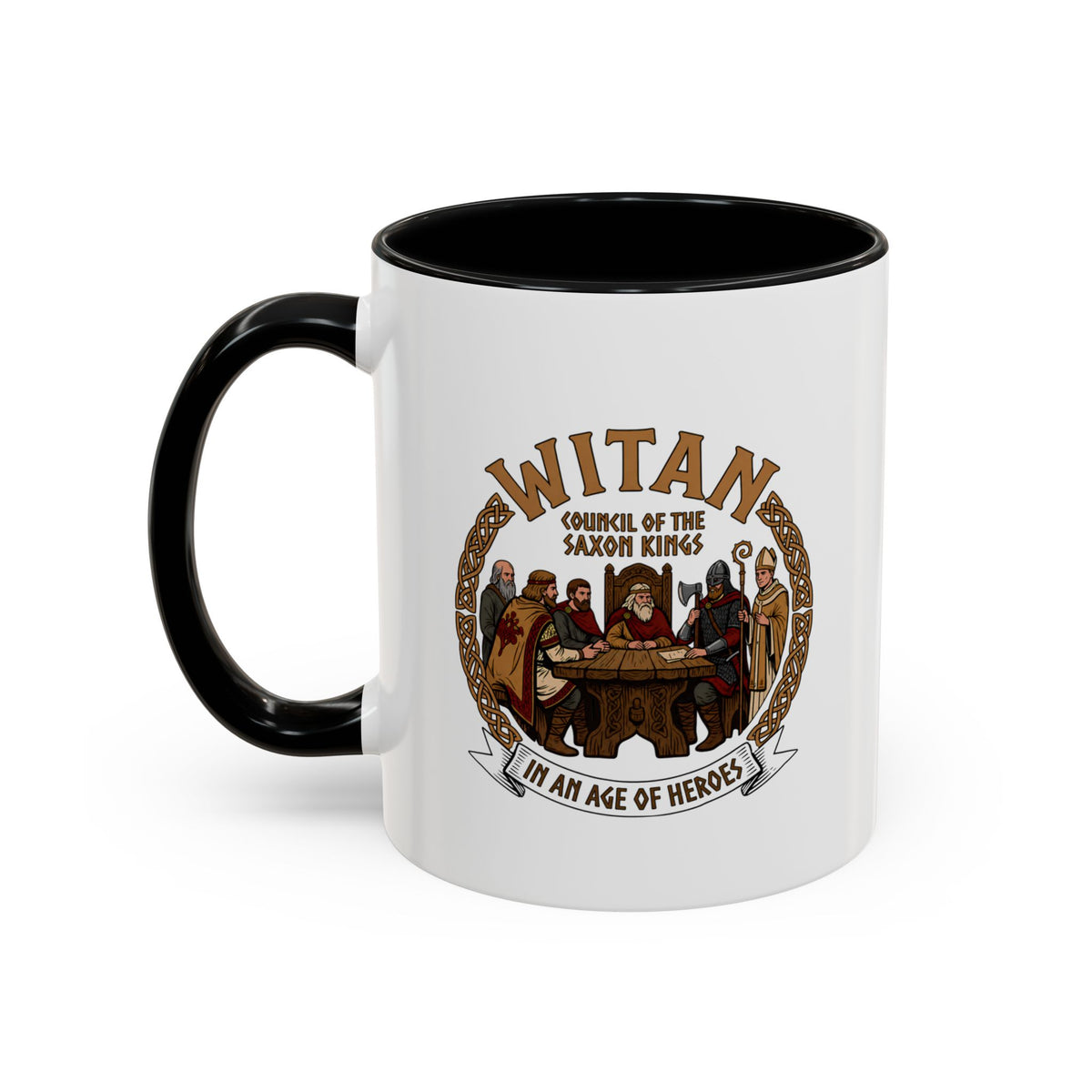 Witan Council Accent Mug — Council of the Saxon Kings | In an Age of Heroes | Heritage Gift