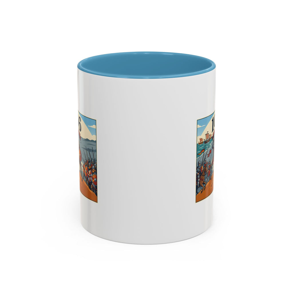 1066 Battle Coffee Mug — Medieval Norman Conquest Design — End of an Era — 11oz