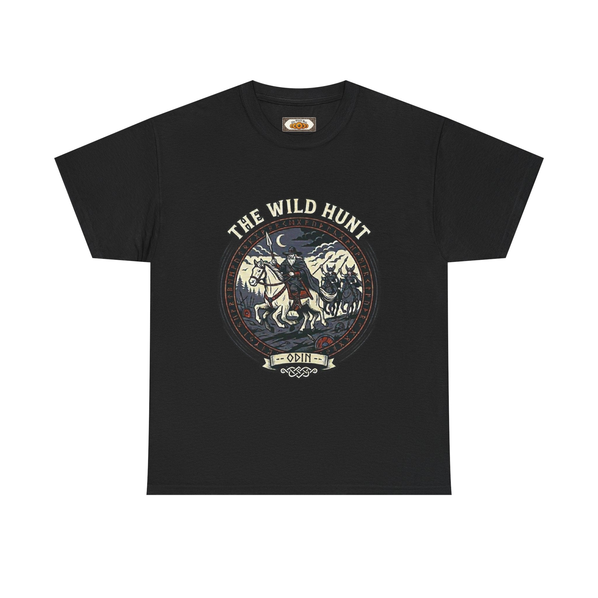 Wild Hunt T-Shirt | Unisex Odin & Sleipnir Norse Mythology Tee