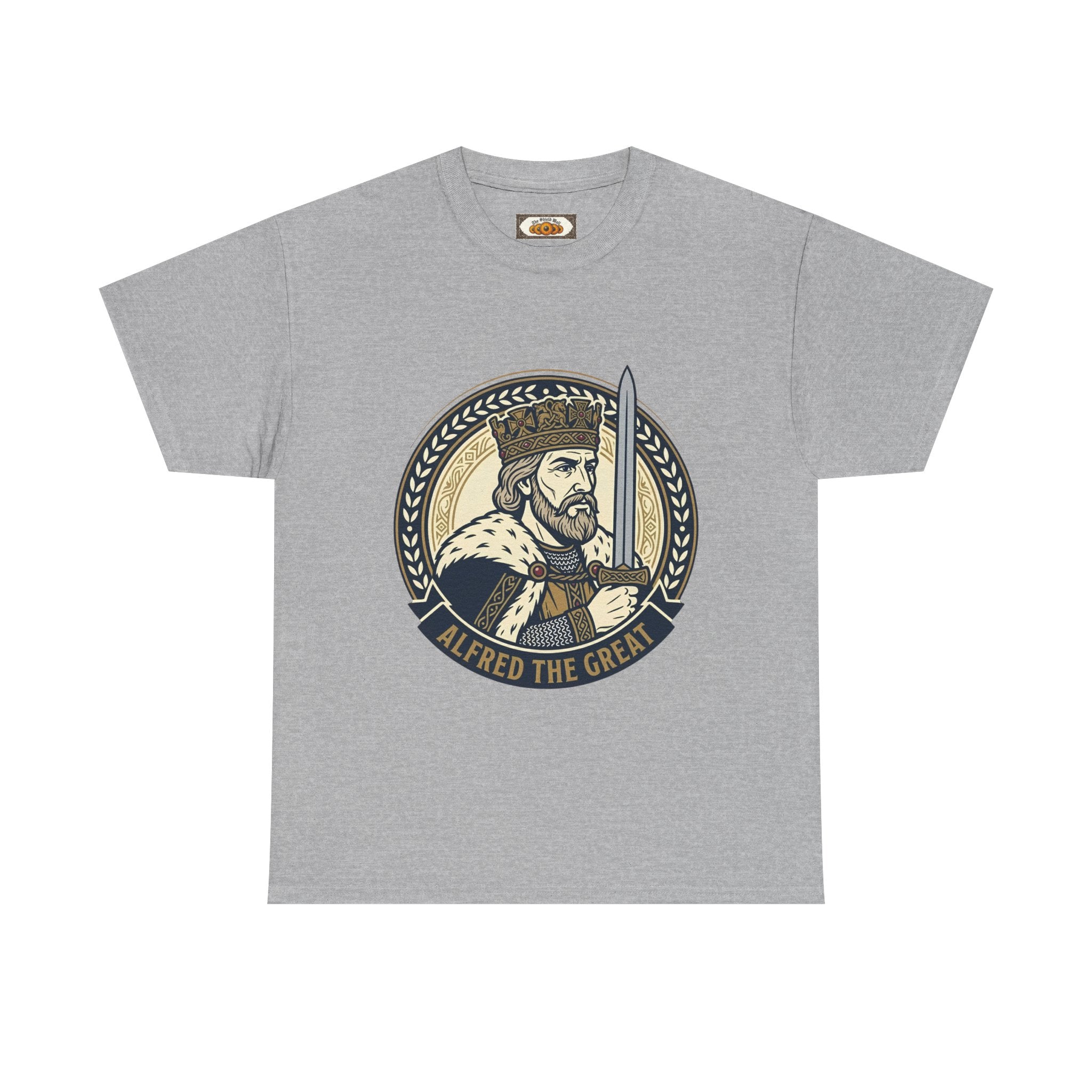 Alfred the Great Unisex T-Shirt | Anglo-Saxon Heritage Tee for Adults | The Shield Wall