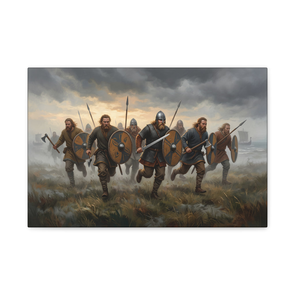 The Great Heathen Army — Fury from the North | Unframed Canvas Print