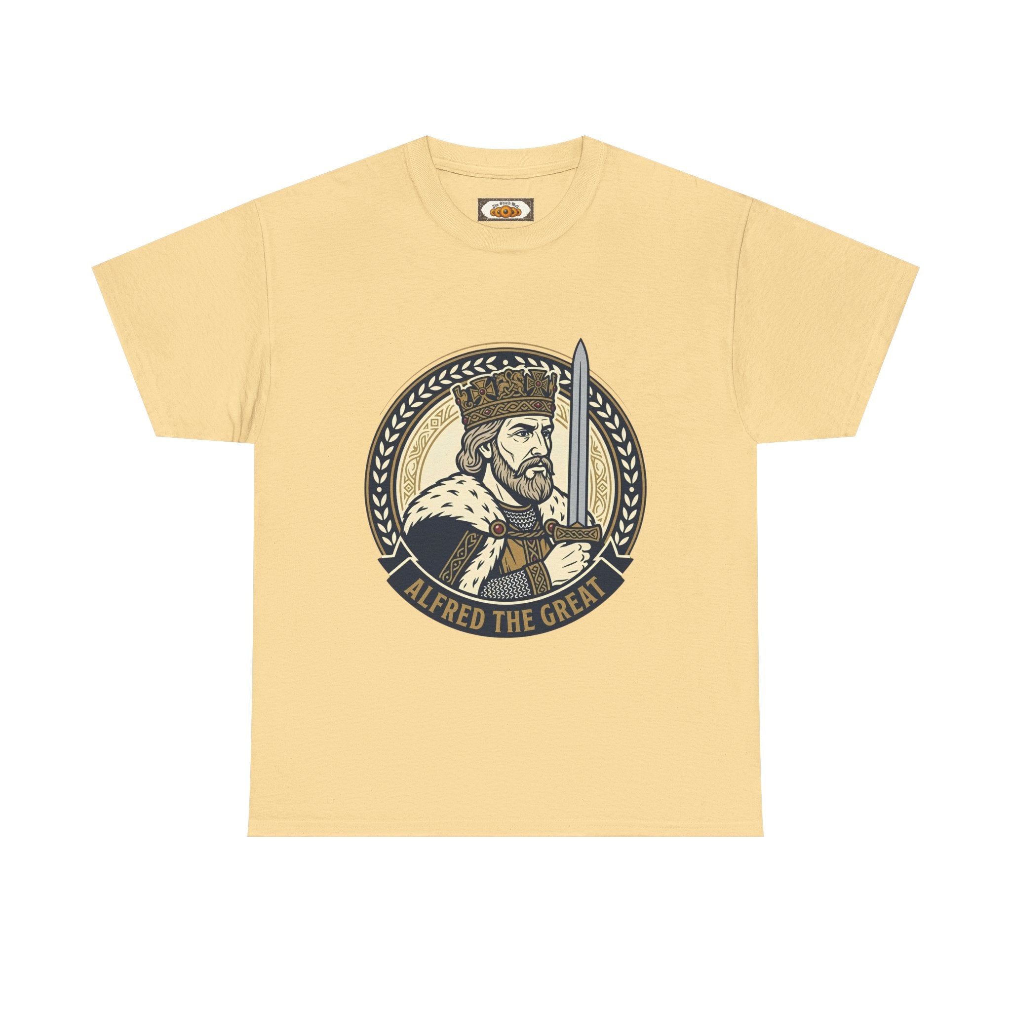 Alfred the Great Unisex T-Shirt | Anglo-Saxon Heritage Tee for Adults | The Shield Wall