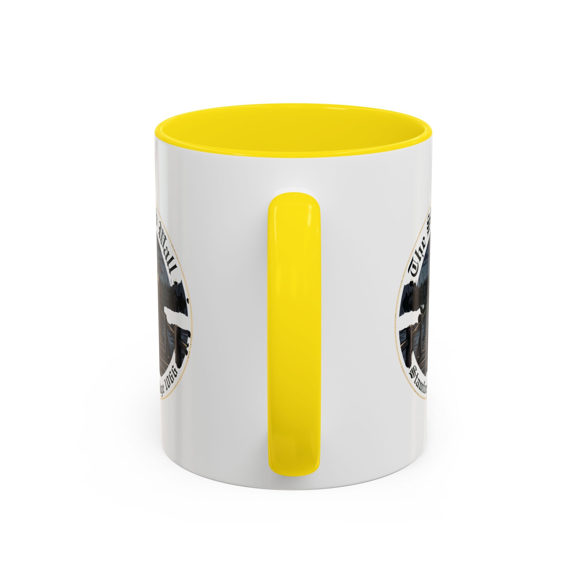 Stamford Bridge 1066 Accent Mug — The Lone Axeman of the Shield Wall