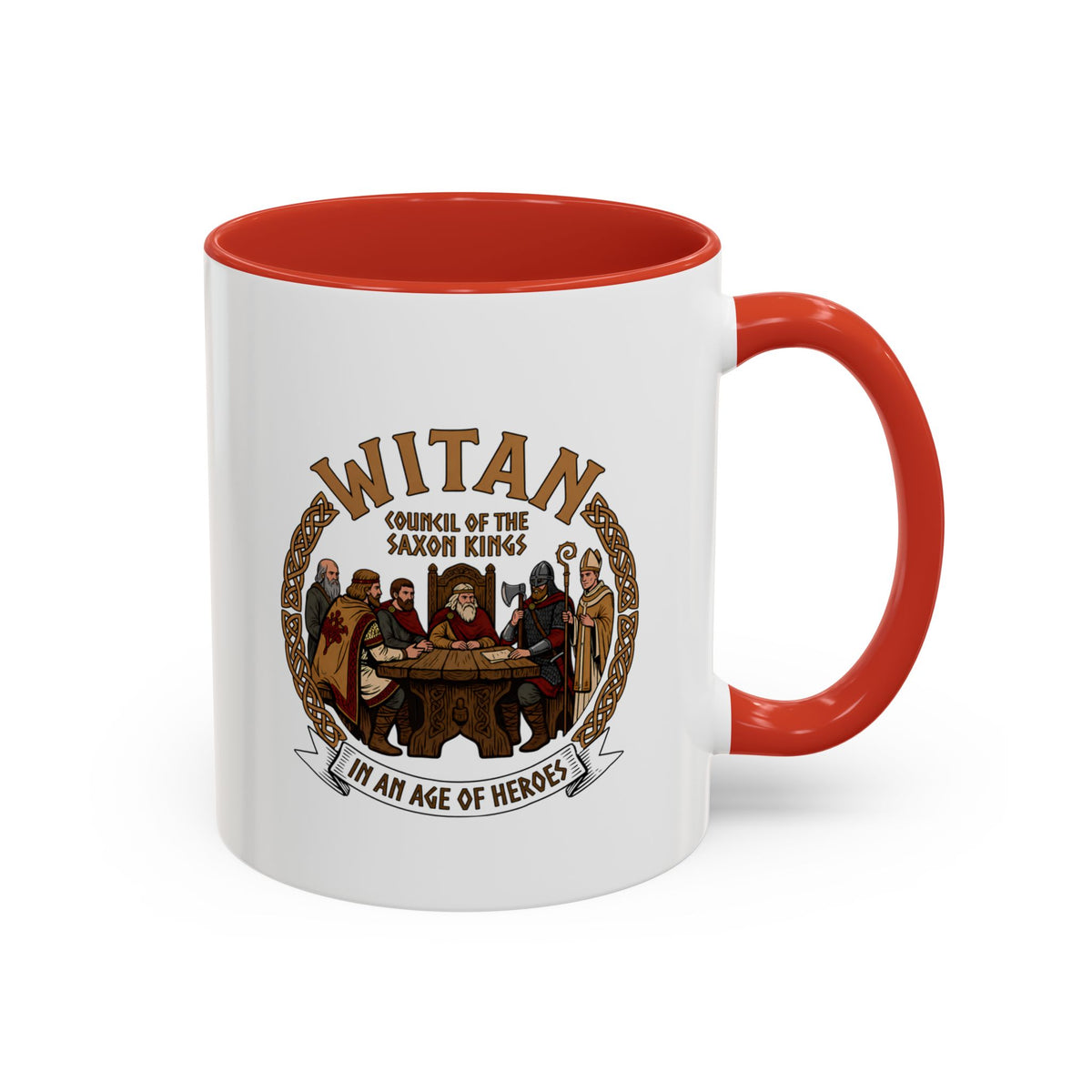 Witan Council Accent Mug — Council of the Saxon Kings | In an Age of Heroes | Heritage Gift