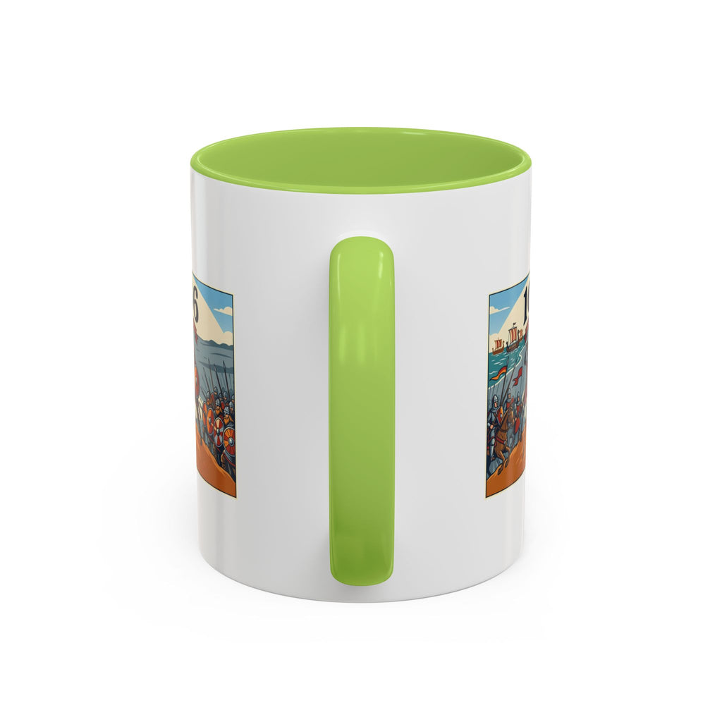1066 Battle Coffee Mug — Medieval Norman Conquest Design — End of an Era — 11oz