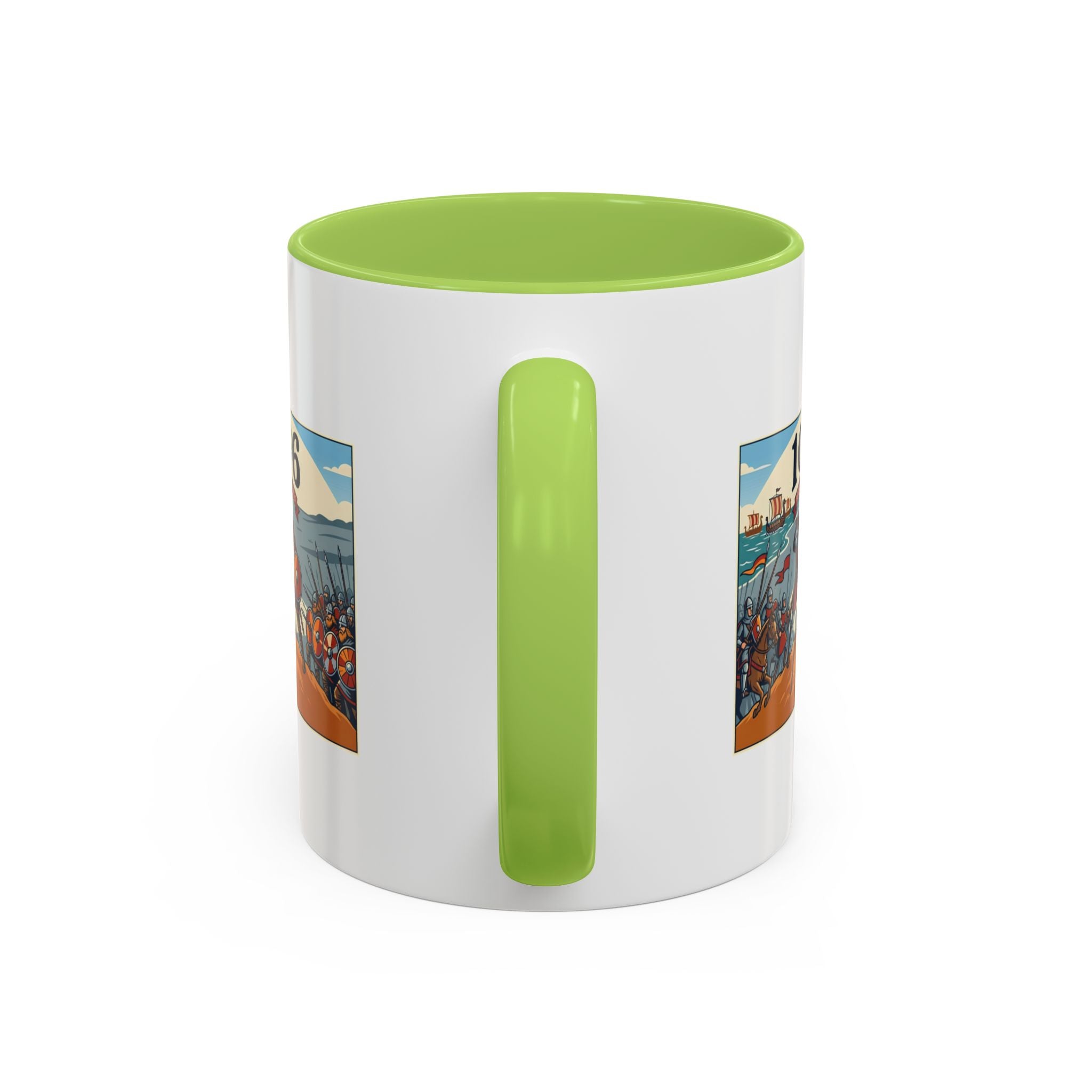 1066 Battle Coffee Mug — Medieval Norman Conquest Design — End of an Era — 11oz