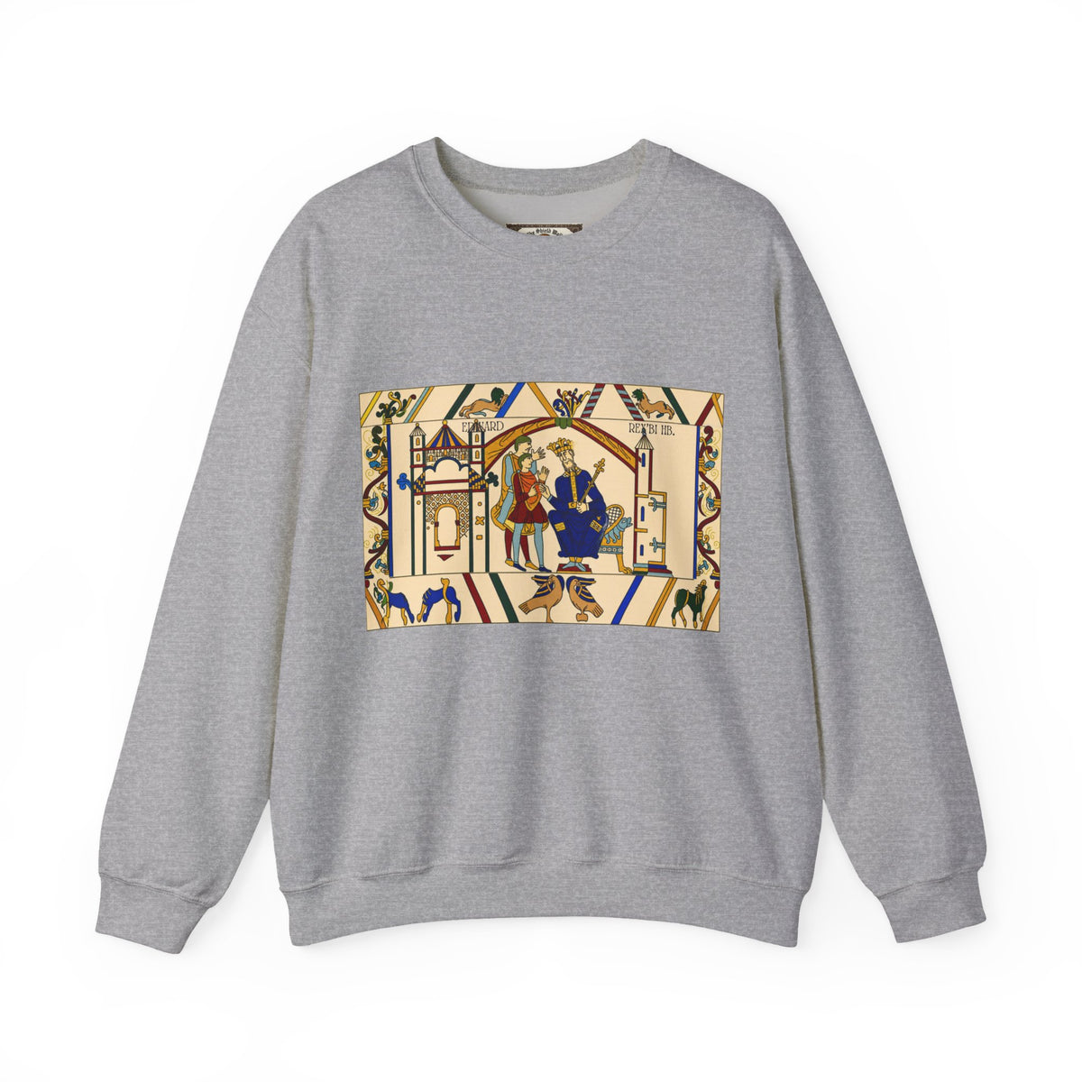 King Edward the Confessor — Bayeux Tapestry Heritage Sweatshirt | Heritage Clothing