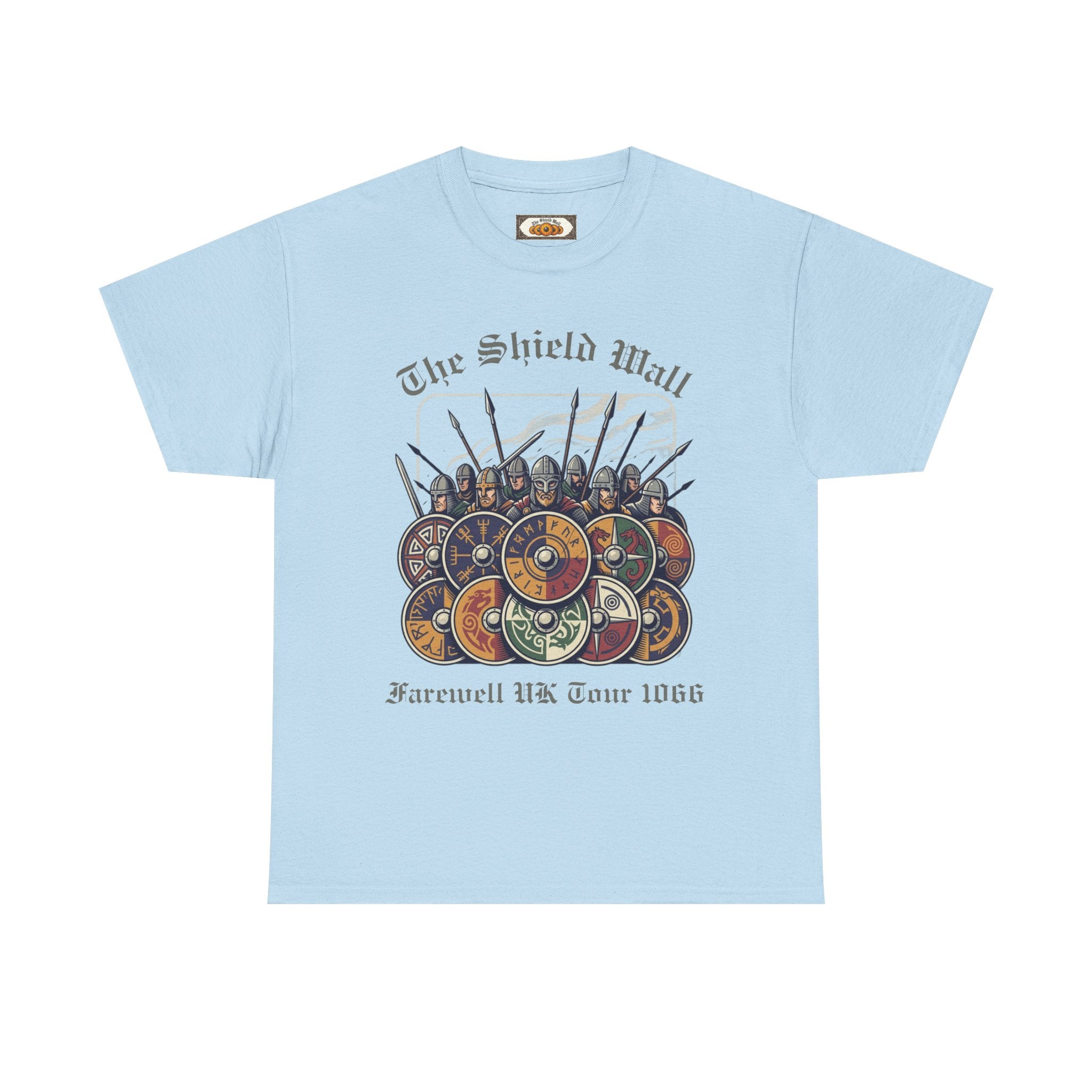 1066 Shield Wall Farewell Tour T-Shirt — Battle of Hastings, Stamford Bridge & Fulford