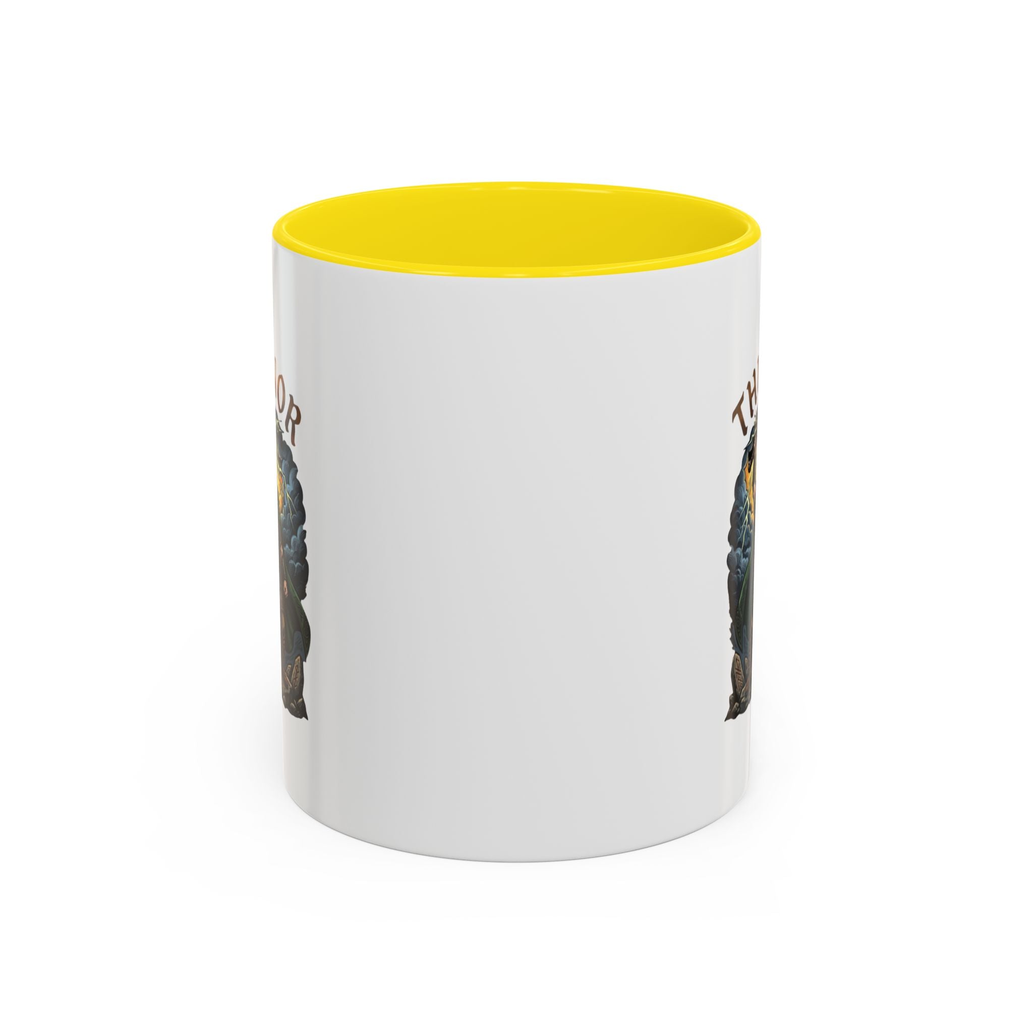 Thunor Hammer Coffee Mug — Anglo-Saxon God of Thunder | 11oz Accent Mug