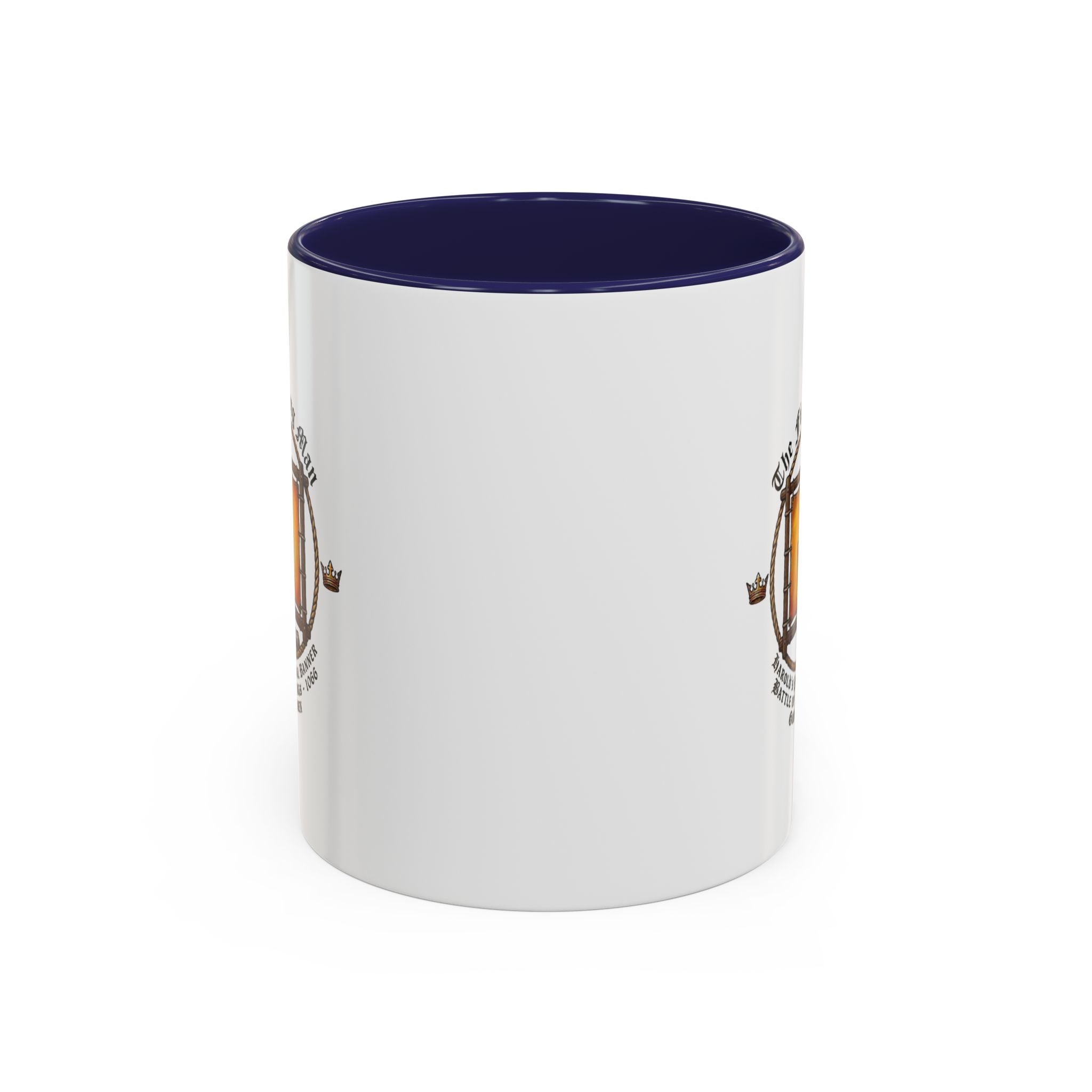 King Harold 'God's Chosen' The Fighting Man Banner Coffee Mug — 1066 Battle of Hastings Tribute