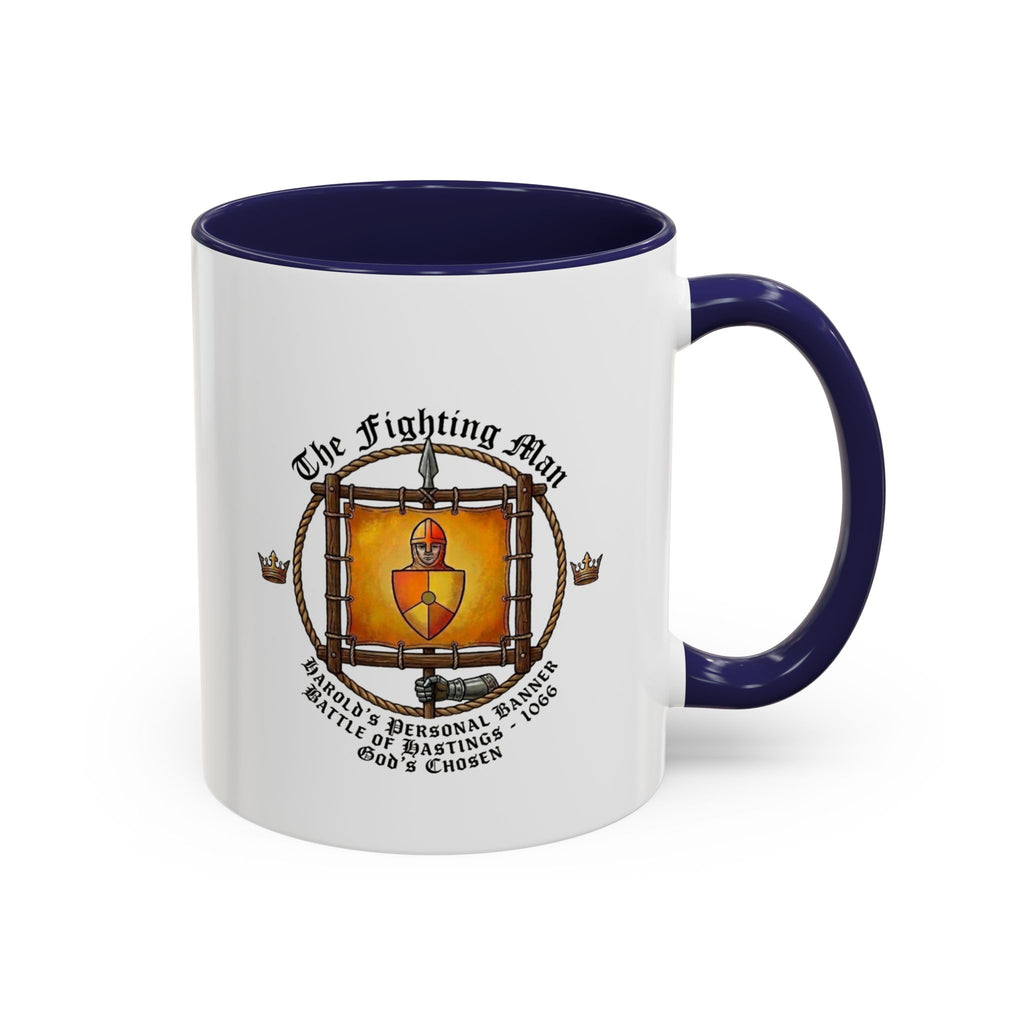 King Harold 'God's Chosen' Fighting Man Banner Coffee Mug | 1066 Battle of Hastings – 11oz