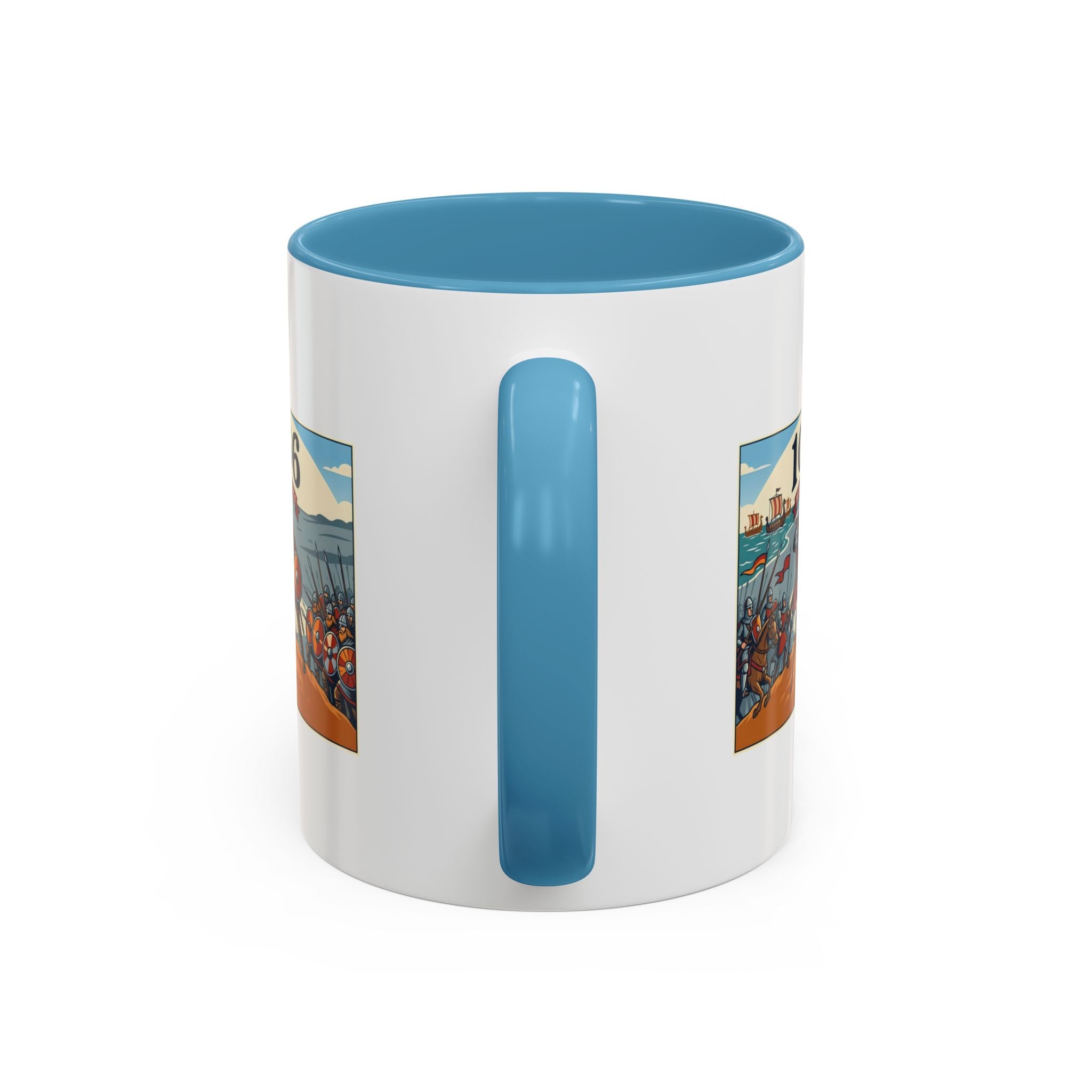 1066 Battle Coffee Mug — Medieval Norman Conquest Design — End of an Era — 11oz