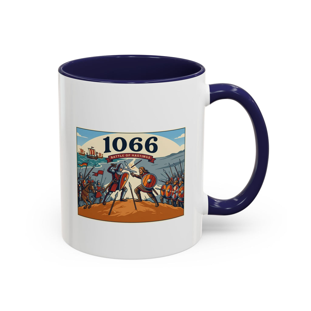1066 Battle Coffee Mug — Medieval Norman Conquest Design — End of an Era — 11oz