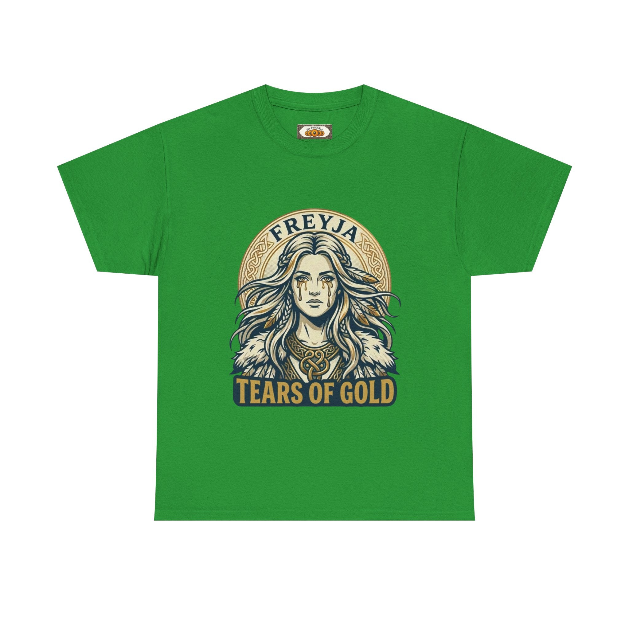 Freyja Tears of Gold T-Shirt | Unisex Adults | Norse Goddess Mythology Tee