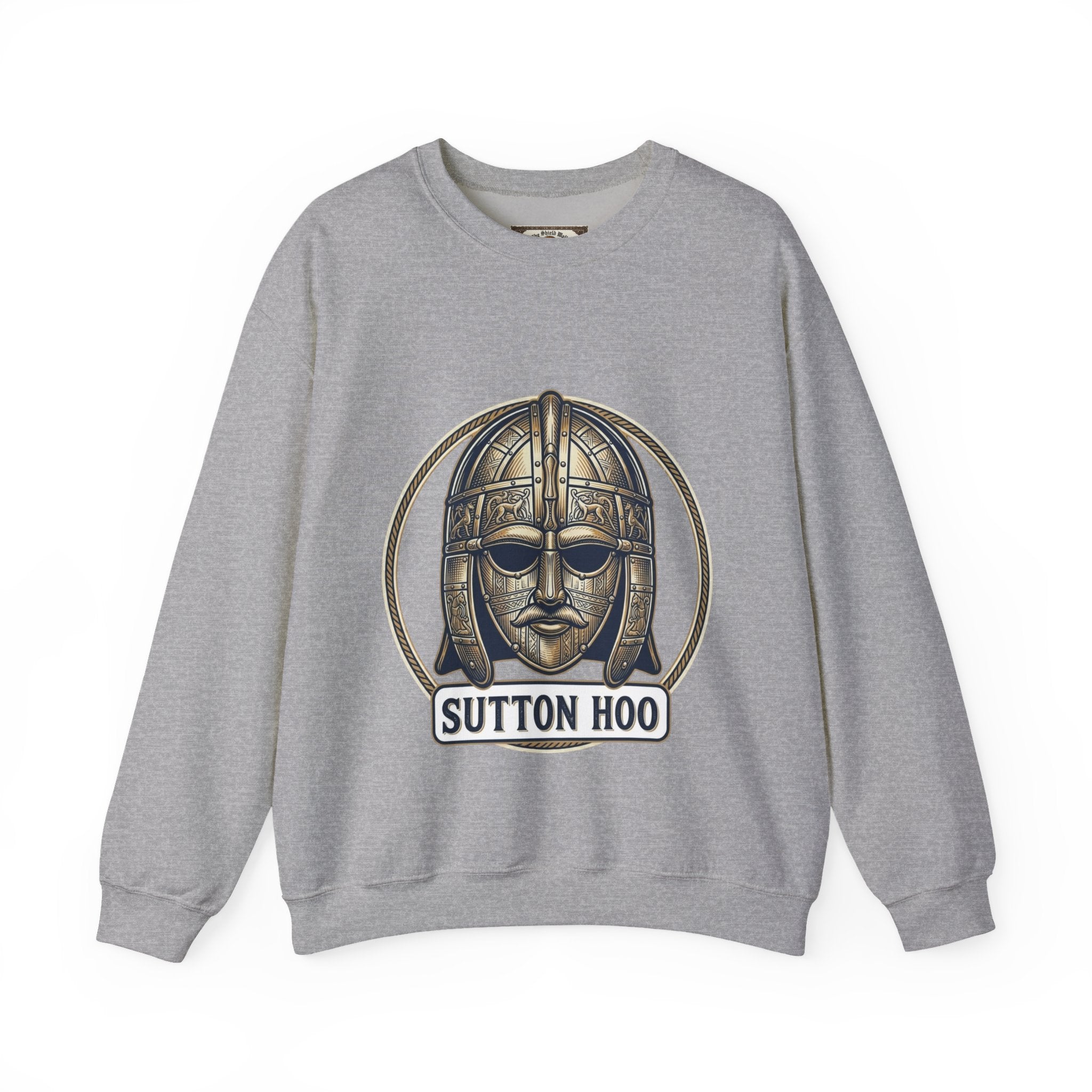 Sutton Hoo Helmet Unisex Sweatshirt | King Rædwald of East Anglia | Anglo-Saxon Heritage