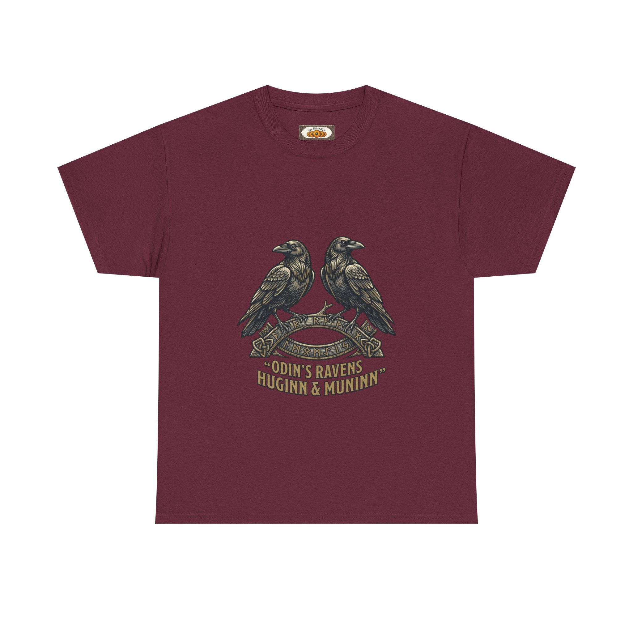 Odin's Ravens Unisex T-Shirt | Huginn & Muninn Norse Mythology Tee