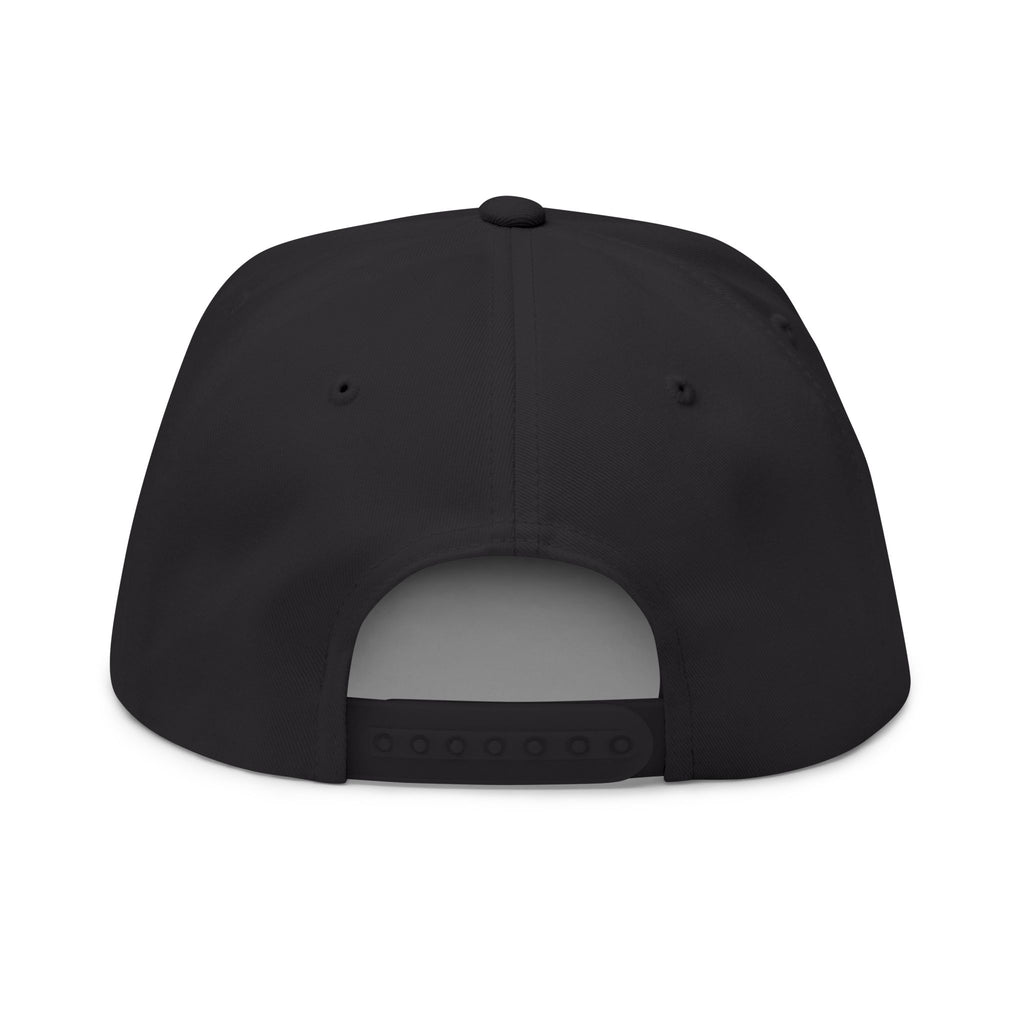 Wessex White Dragon Embroidered Flat Bill Cap — Anglo-Saxon Snapback | Heritage Clothing