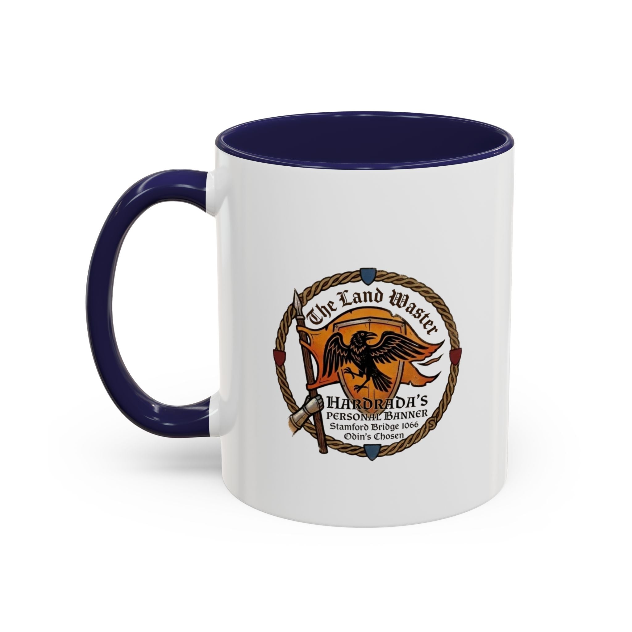 Viking Harald Hardrada 'Land Waster' Coffee Mug Stamford Bridge 1066