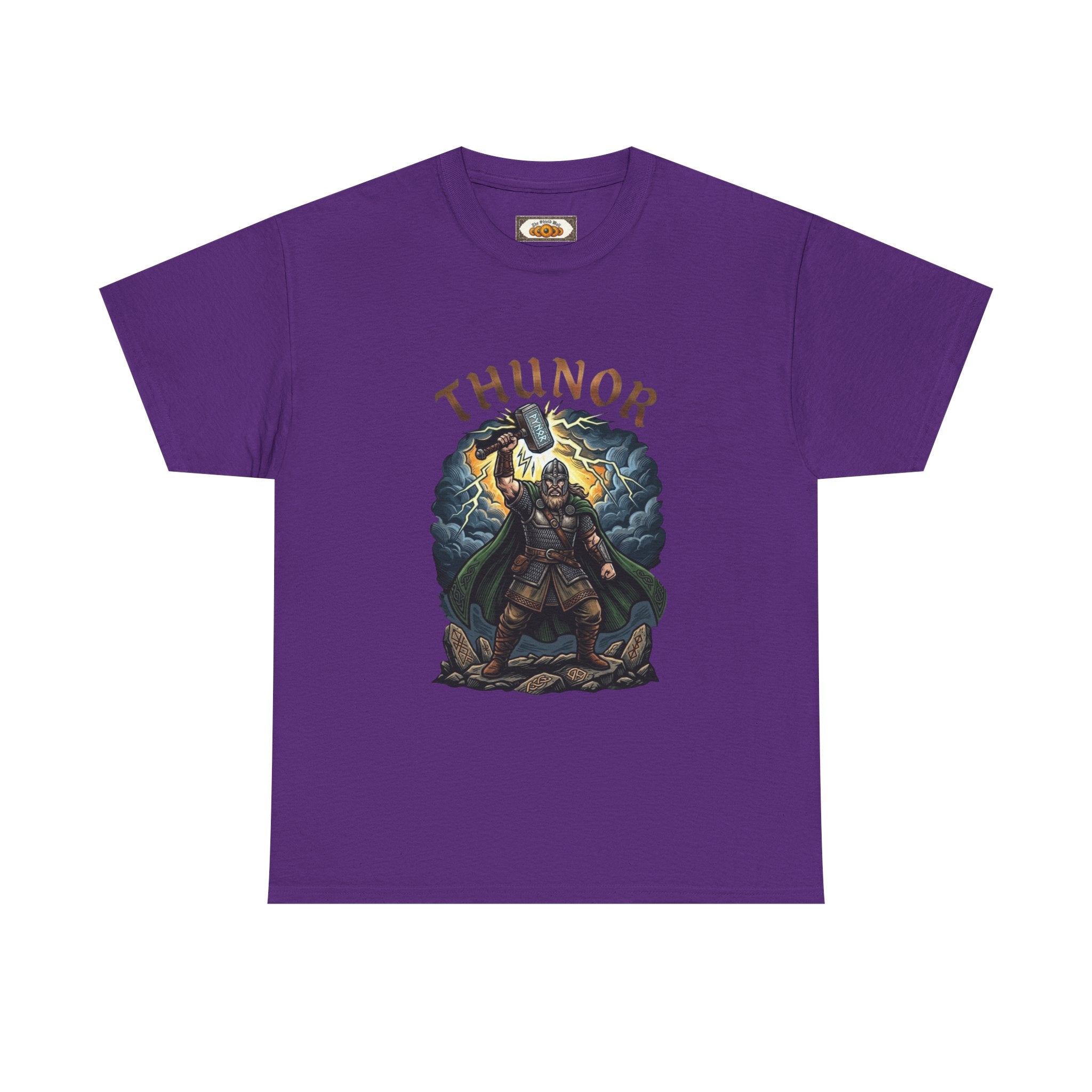Thunor Anglo-Saxon God of Thunder T-Shirt
