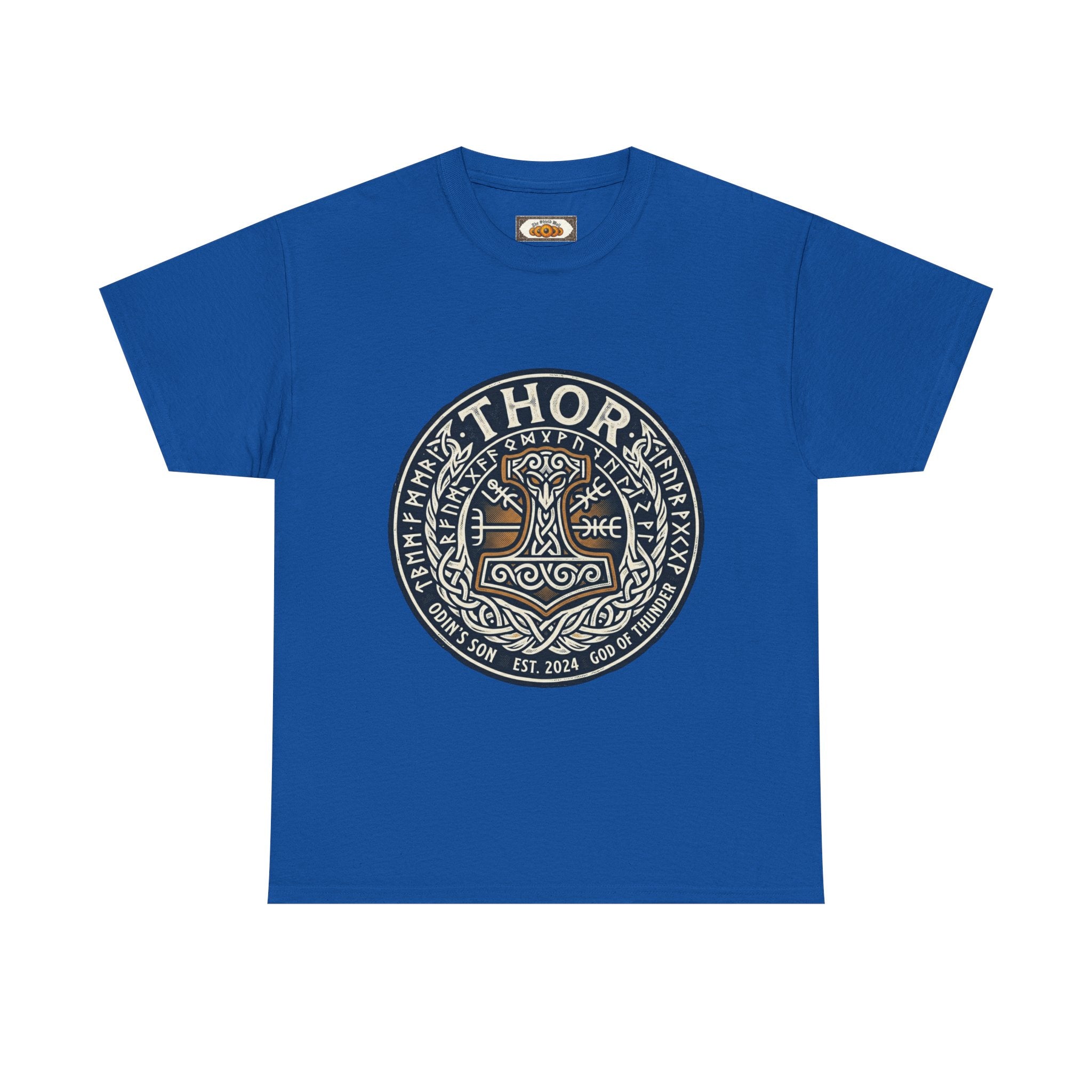 Mjölnir Thor's Hammer Unisex Adult T-Shirt | Norse Mythology Graphic Tee