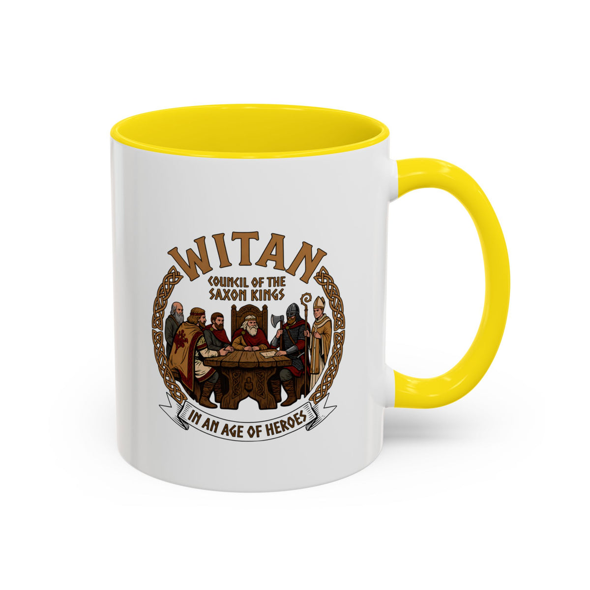 Witan Council Accent Mug — Council of the Saxon Kings | In an Age of Heroes | Heritage Gift