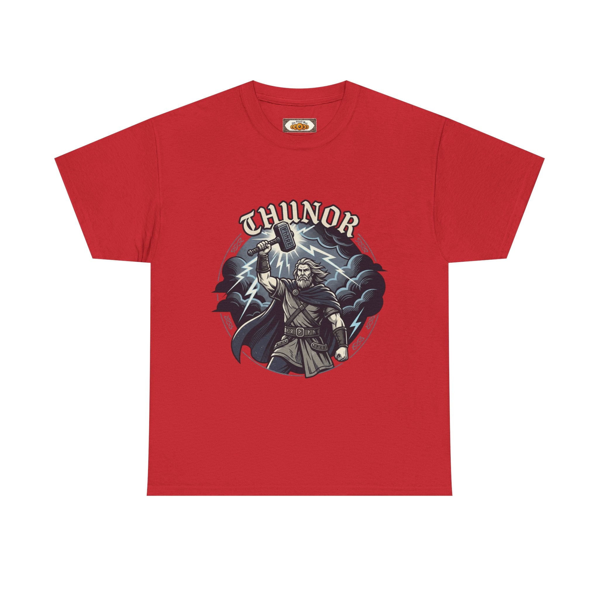 Thunor God of Thunder T-Shirt — Anglo-Saxon Mythology Tee