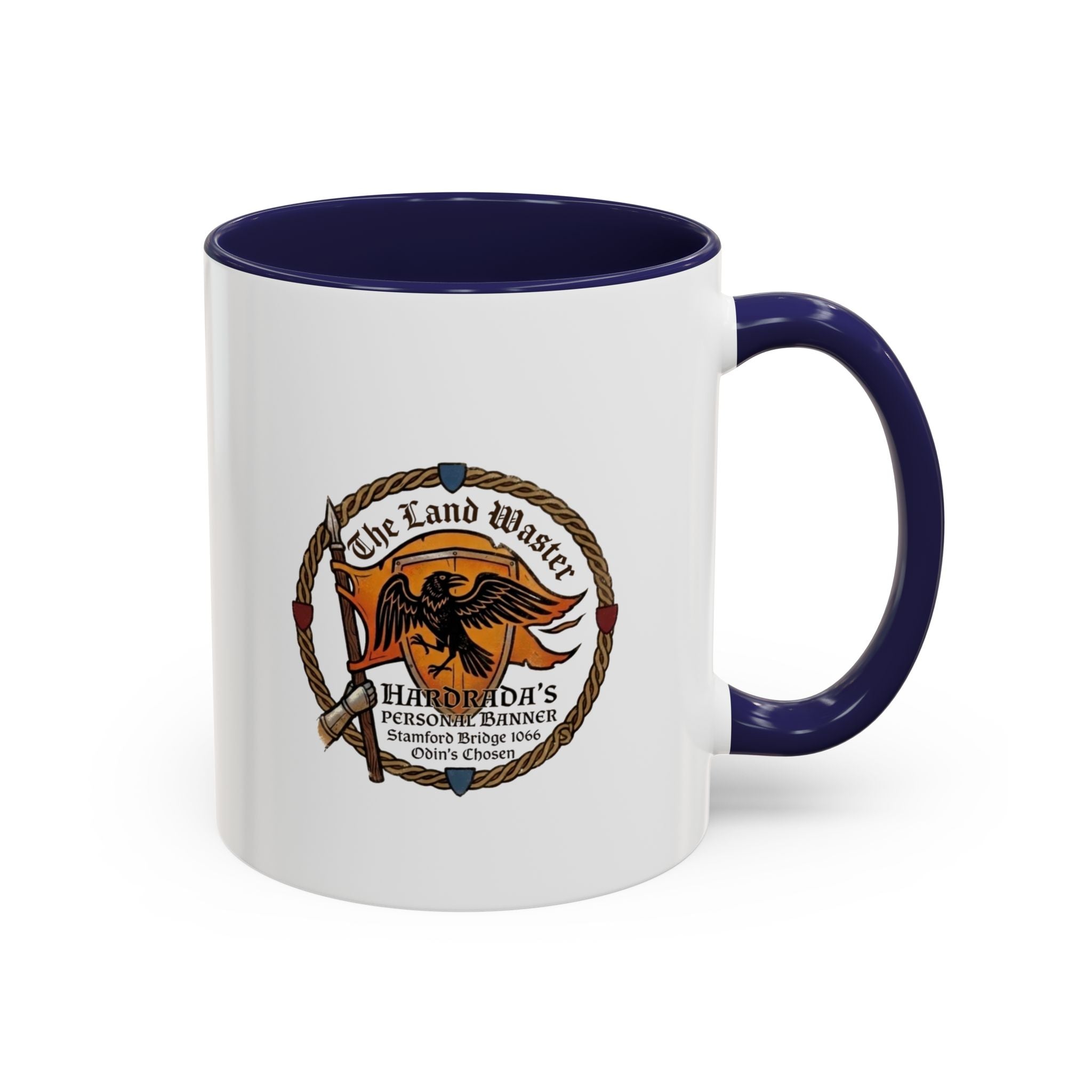 Viking Harald Hardrada 'Land Waster' Coffee Mug Stamford Bridge 1066