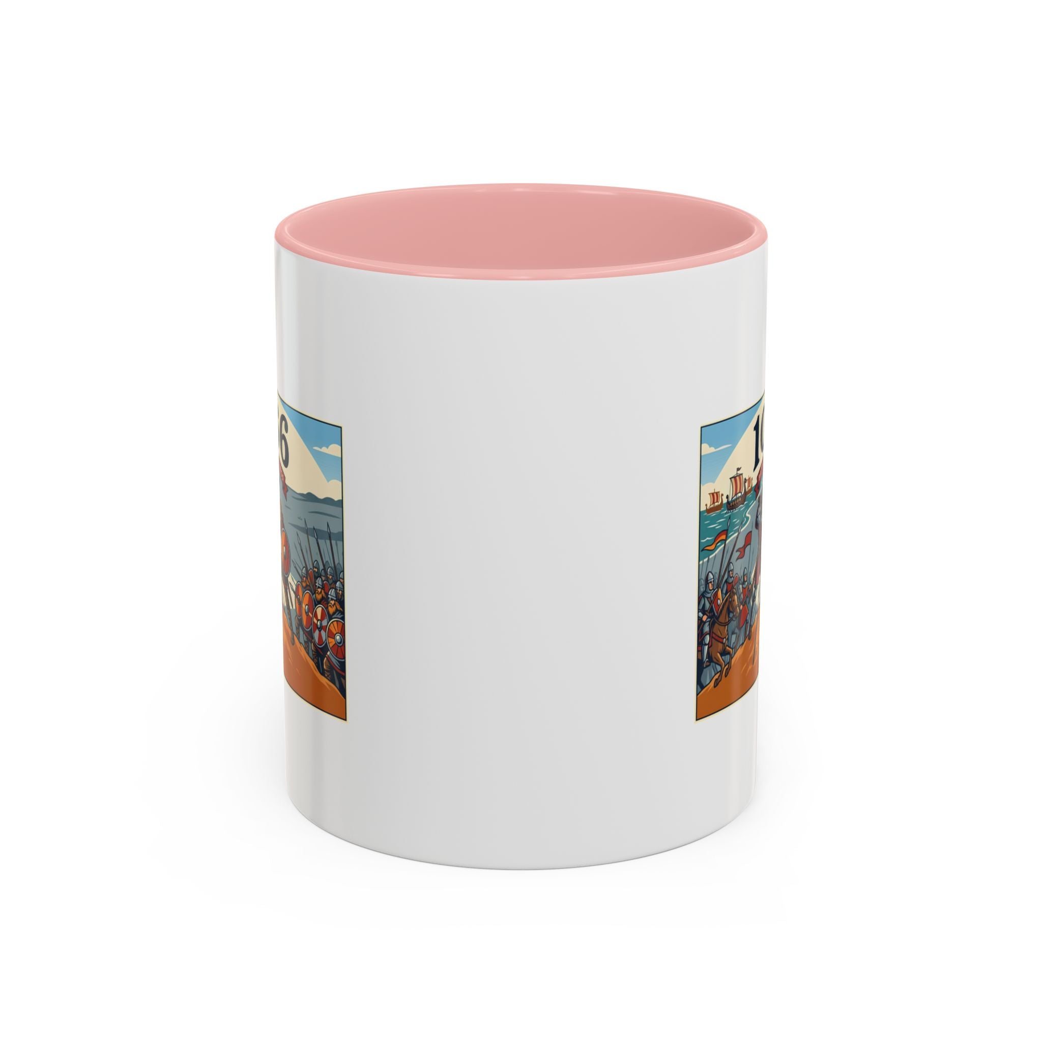 1066 Battle Coffee Mug — Medieval Norman Conquest Design — End of an Era — 11oz