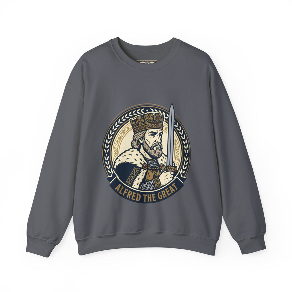 Alfred the Great Sweatshirt | Unisex Adult Heritage Crewneck